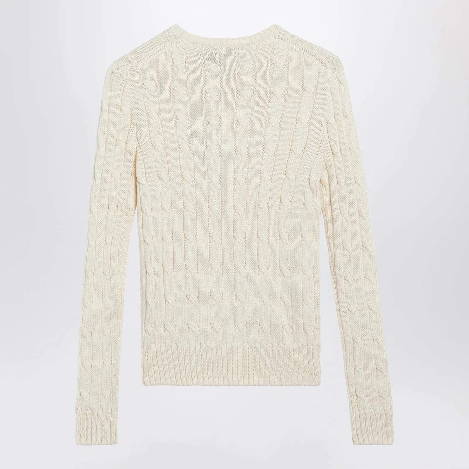 Polo Ralph Lauren Cream cable-knit cotton sweater