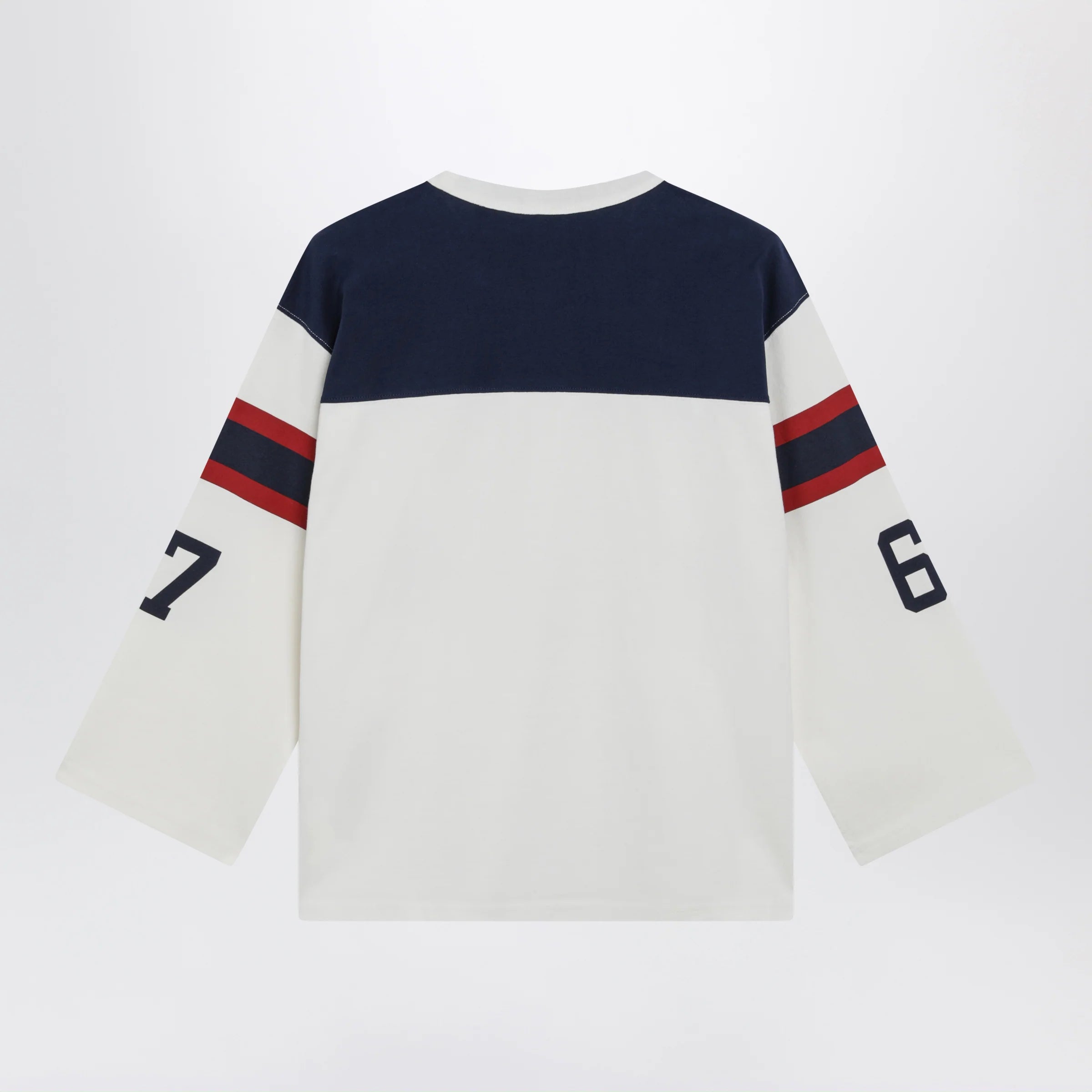 Polo Ralph Lauren Polo Bear oversized cotton T-shirt in white/navy
