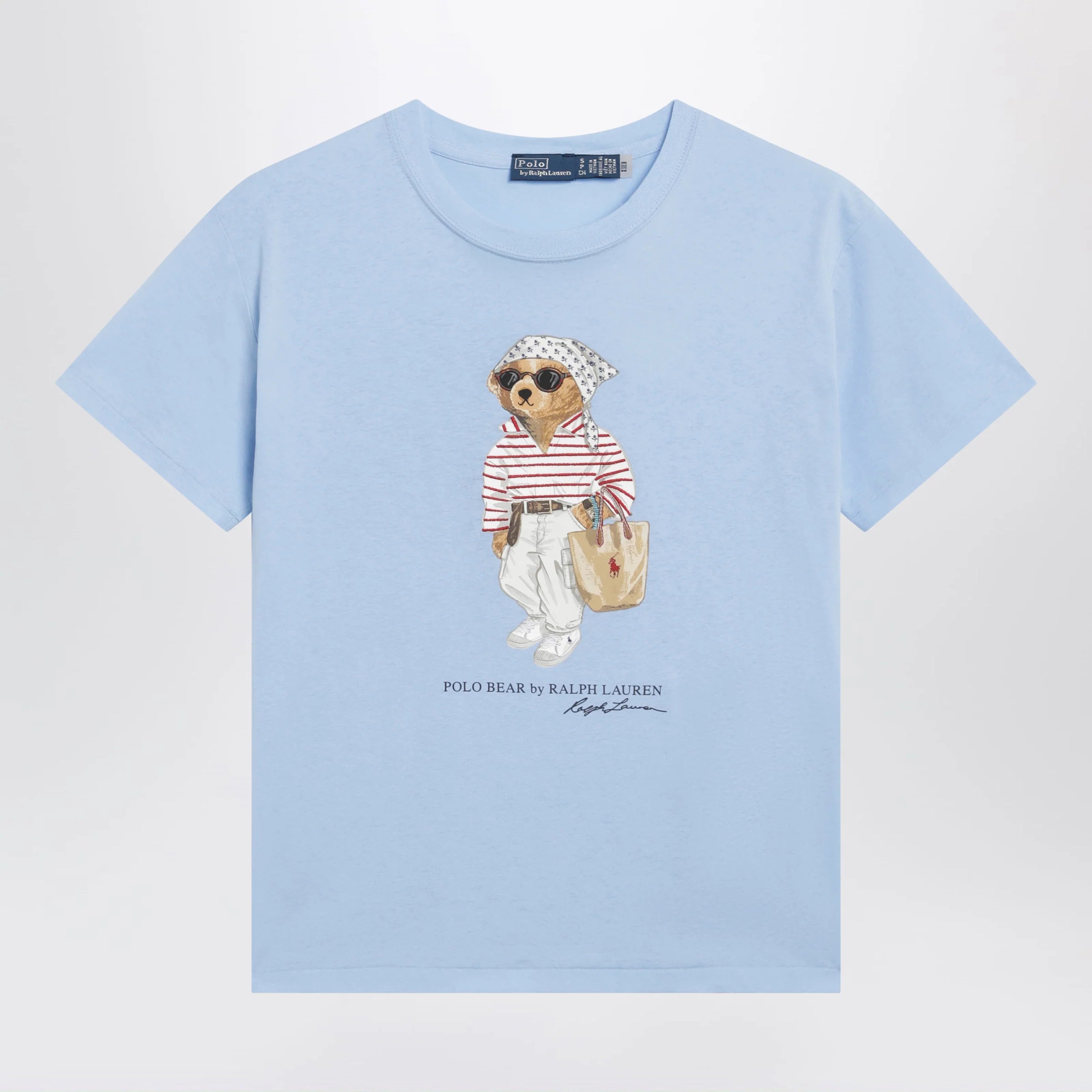 Polo Ralph Lauren Light blue Polo Bear T-shirt