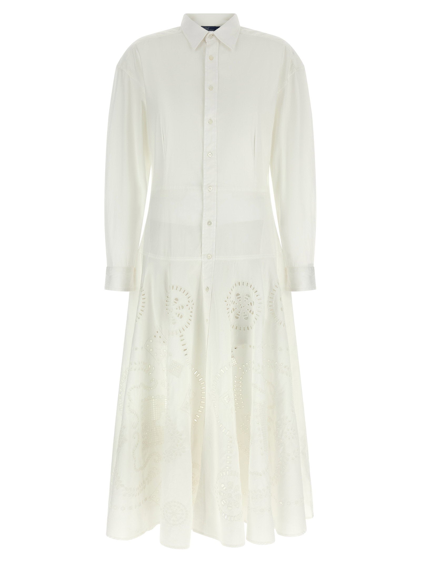 Polo Ralph Lauren Openwork Embroidery Dress