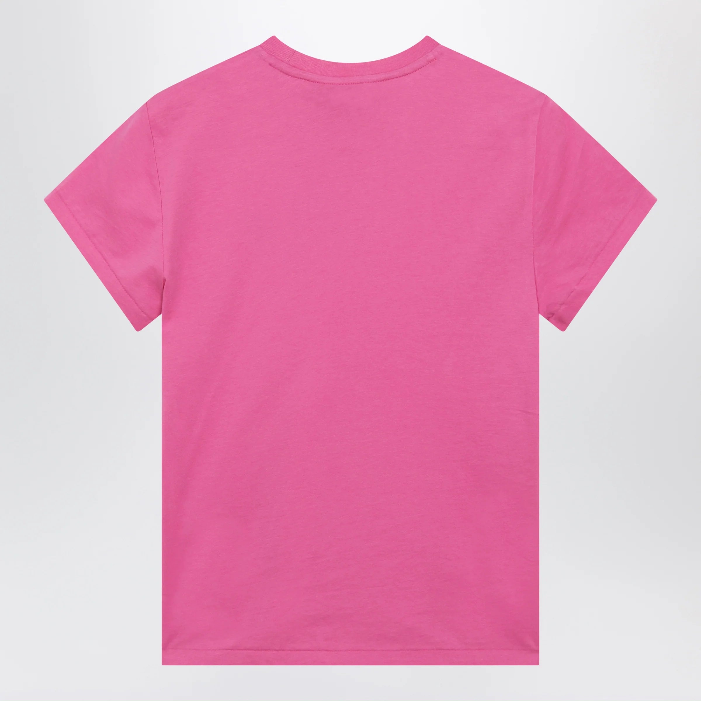 Polo Ralph Lauren Polo Pony cotton crewneck T-shirt in accent pink
