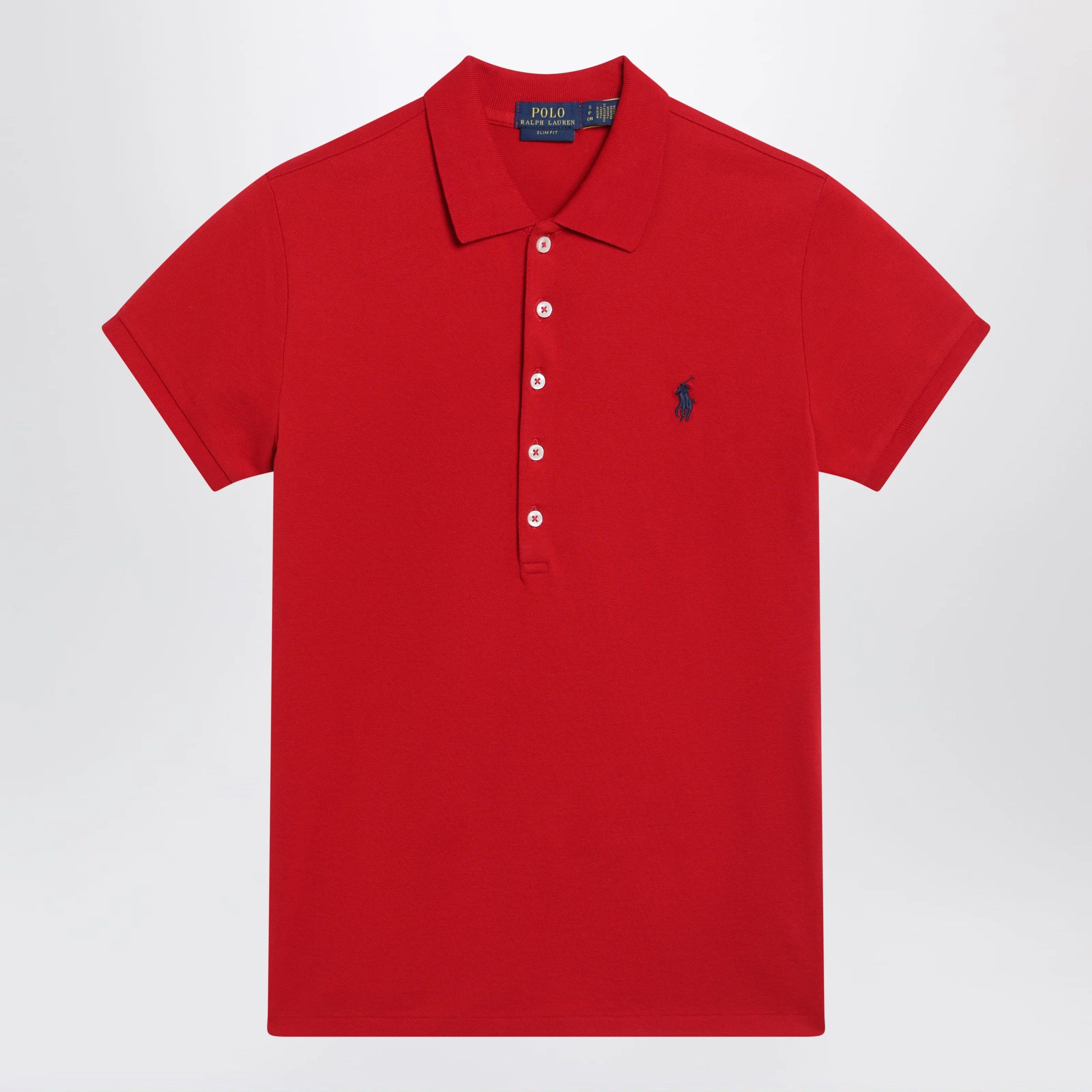 Polo Ralph Lauren Red Slim-Fit polo shirt