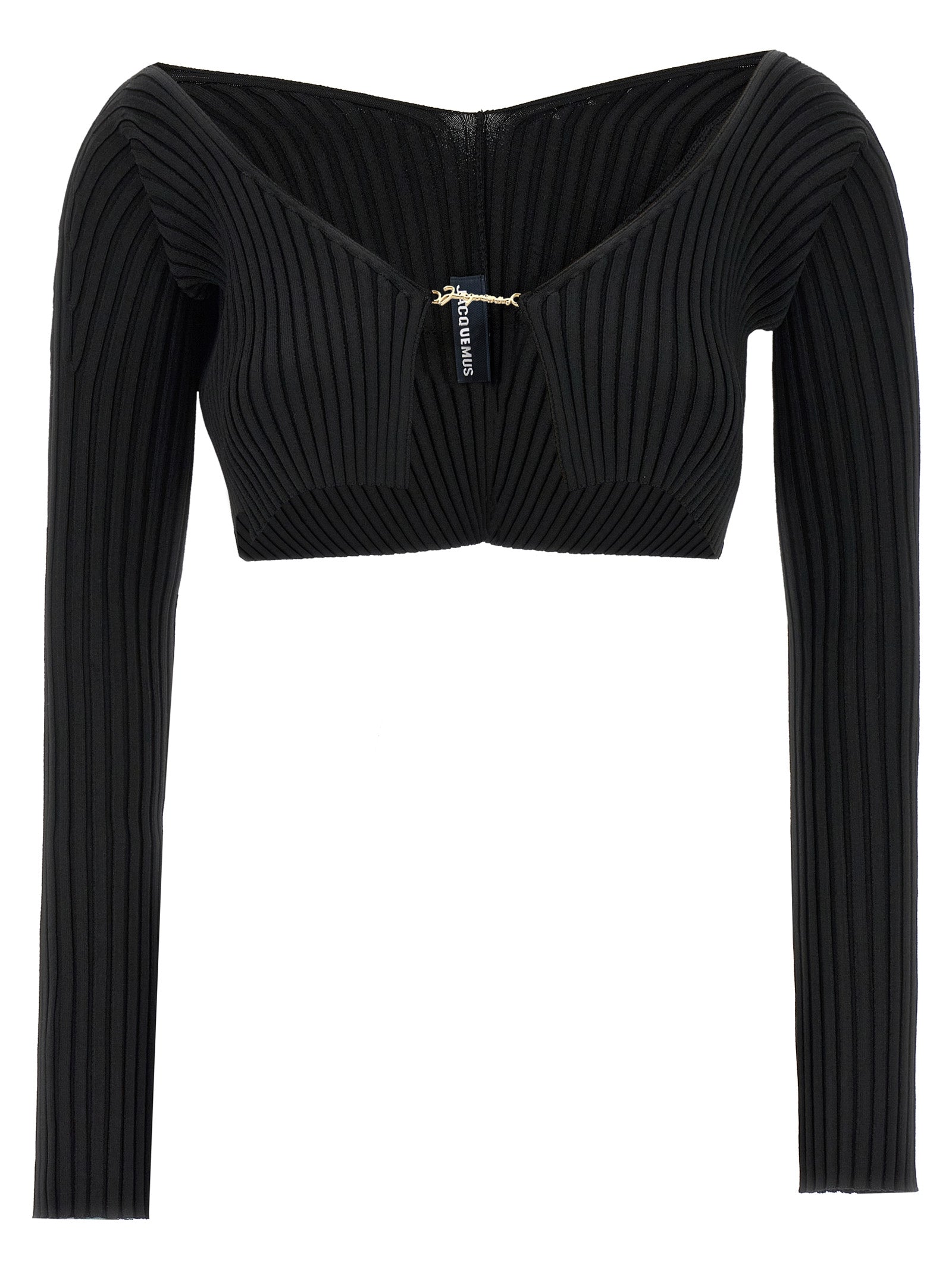 Jacquemus Le Maille Pralu Cropped Cardigan