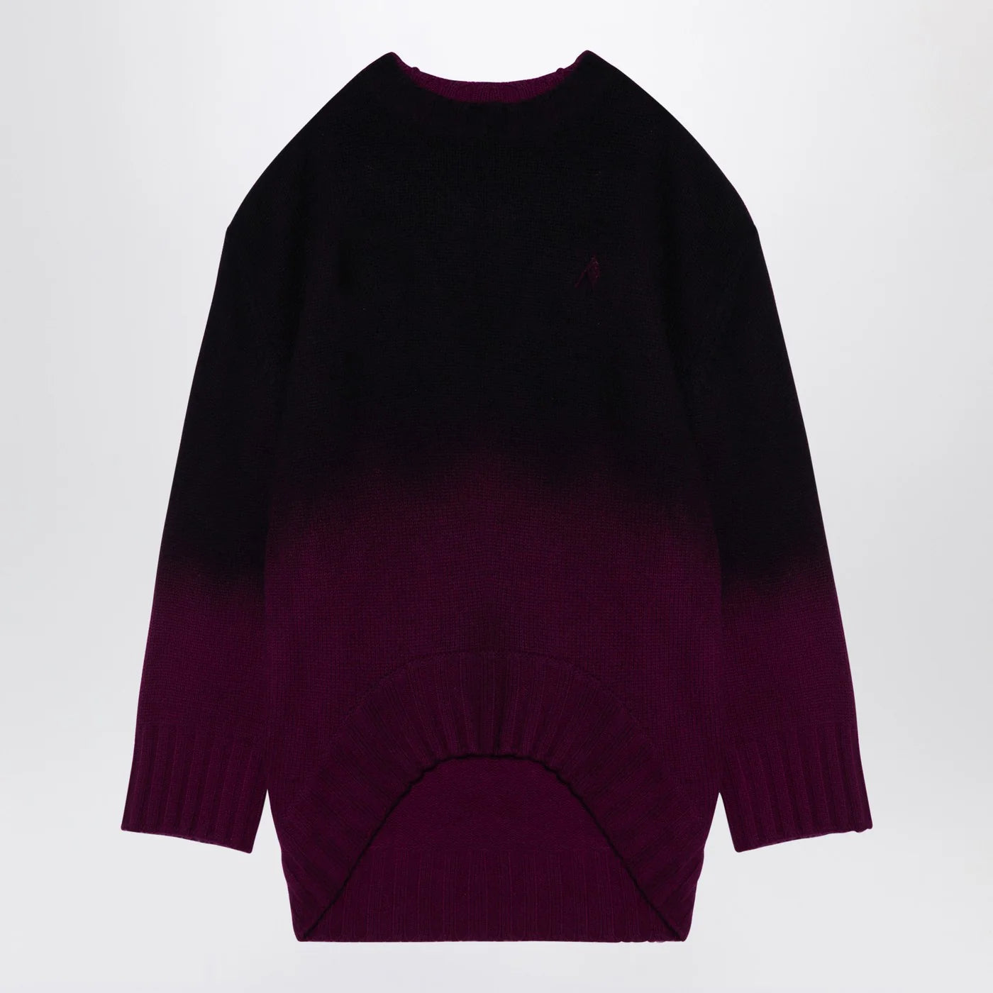 The Attico Oversized pink degrade jumper