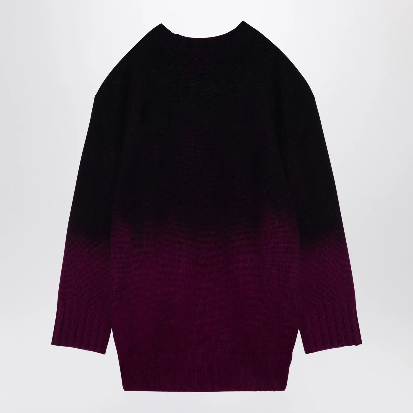 The Attico Oversized pink degrade jumper