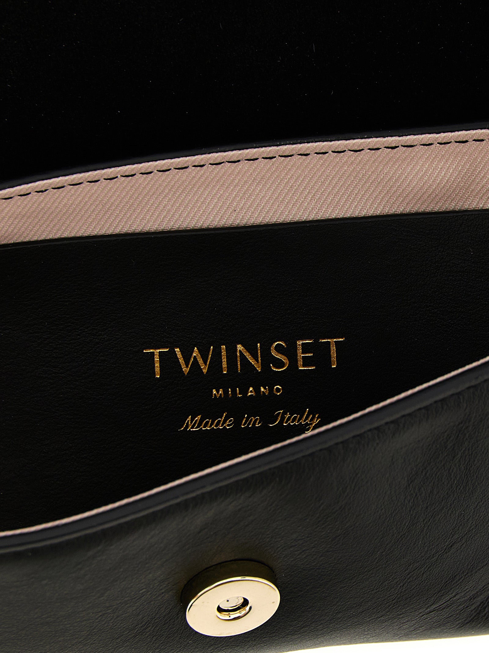 Twin Set Leather Shoulder Bag