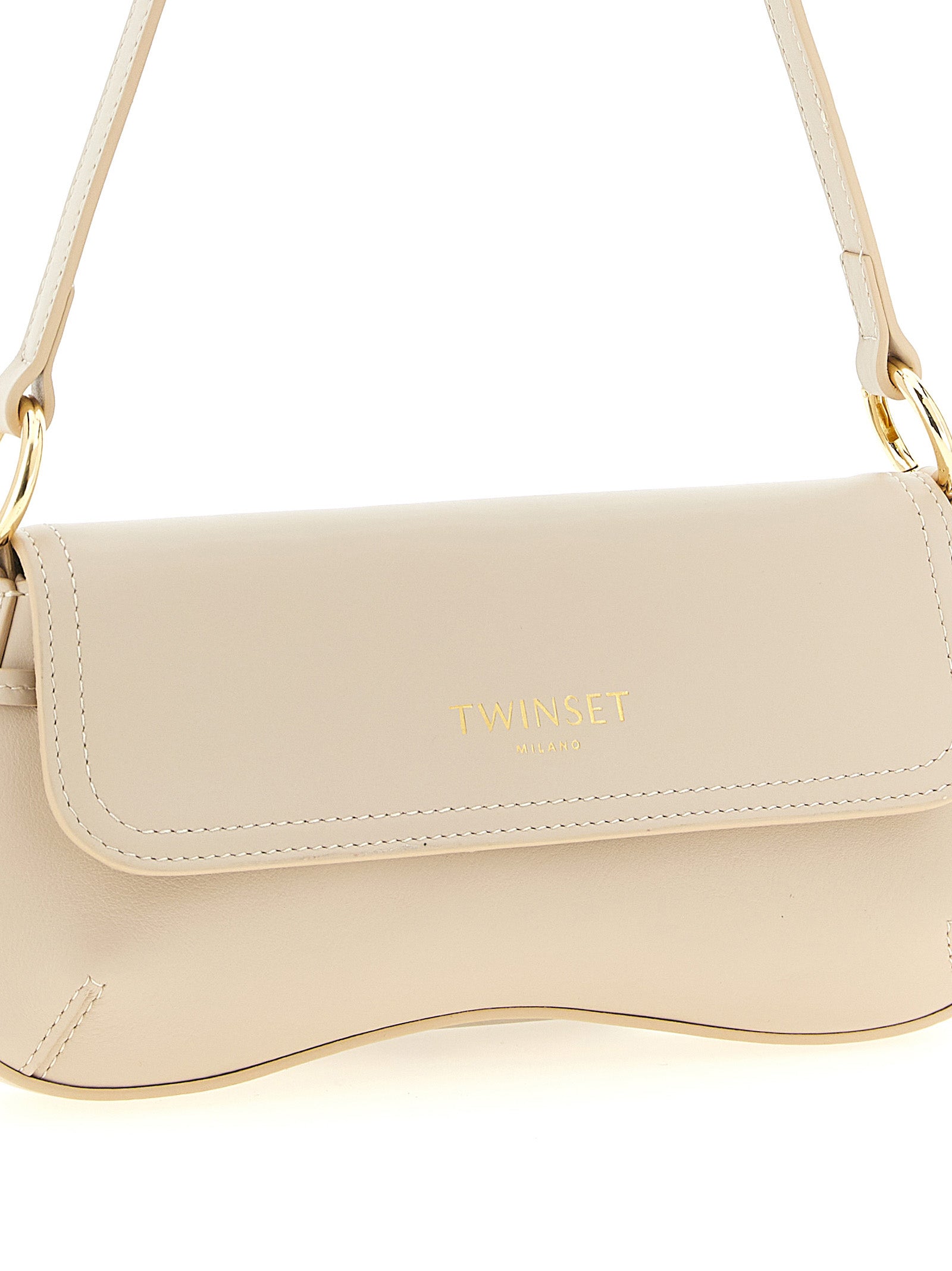 Twin Set Leather Shoulder Bag