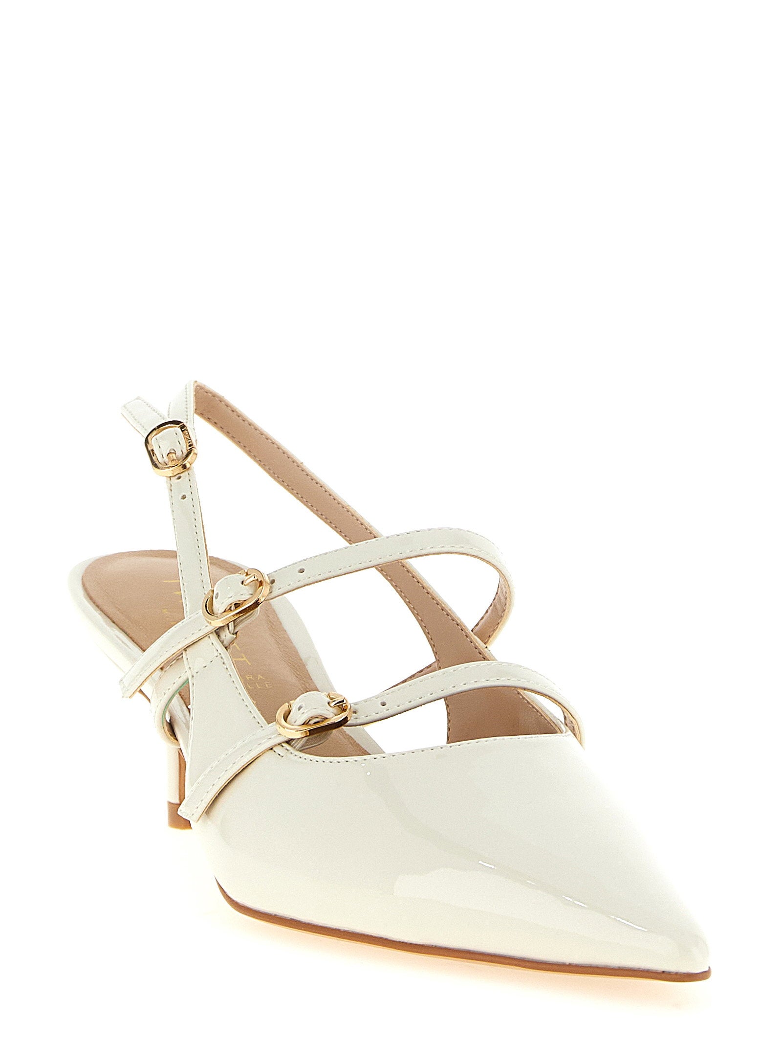 Twin Set Patent Leather Slingback