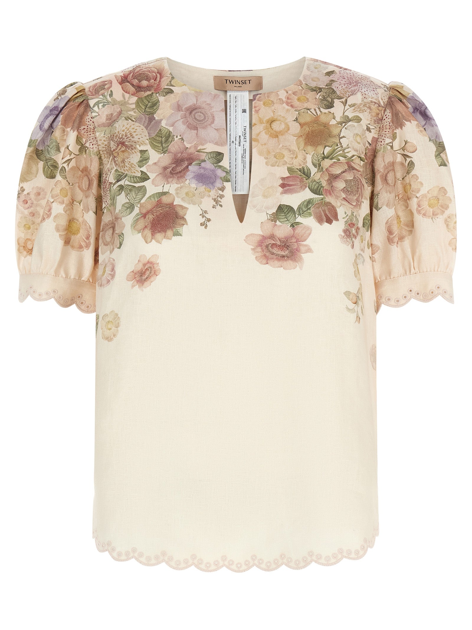 Twin Set Floral Blouse