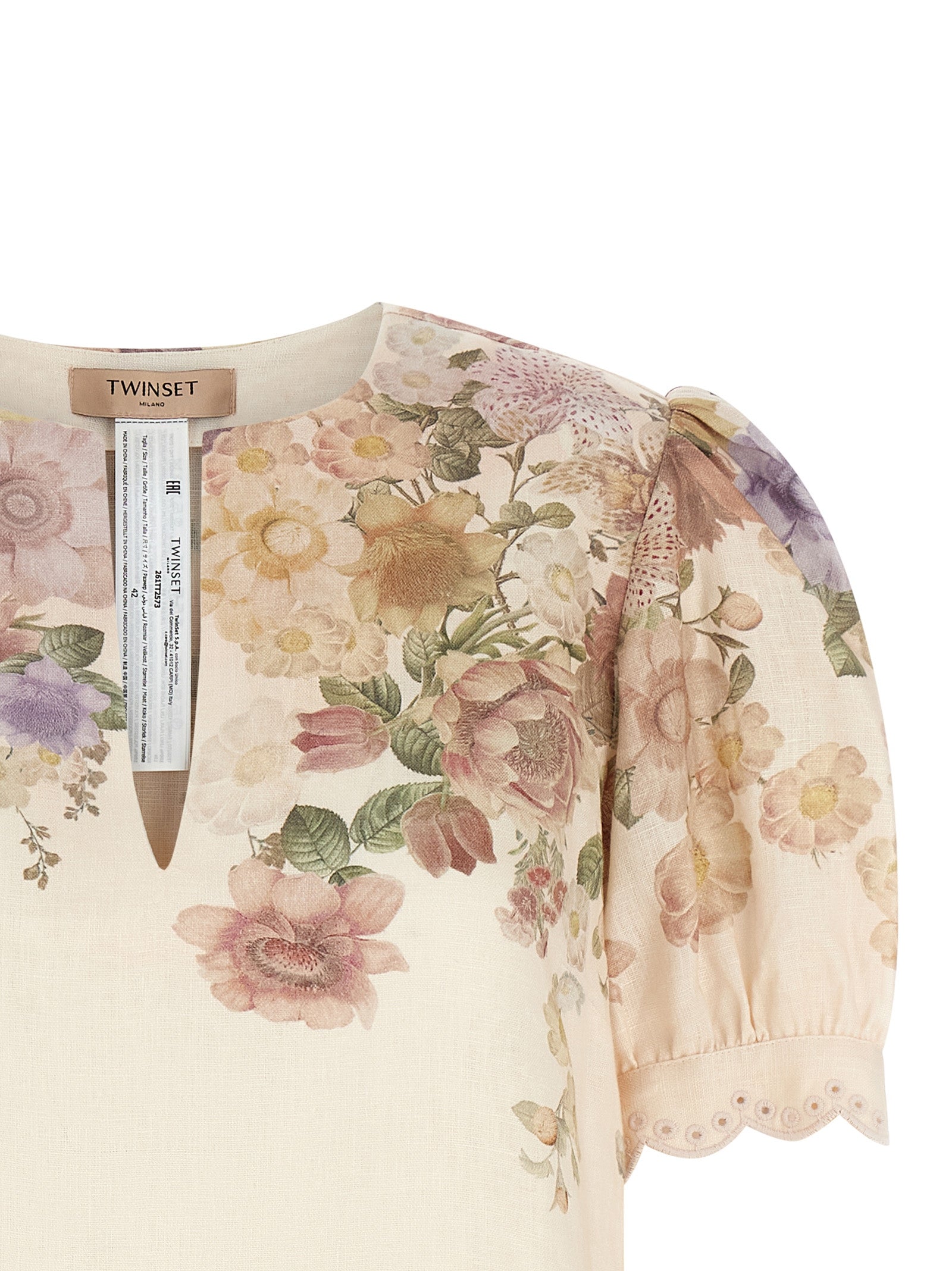 Twin Set Floral Blouse