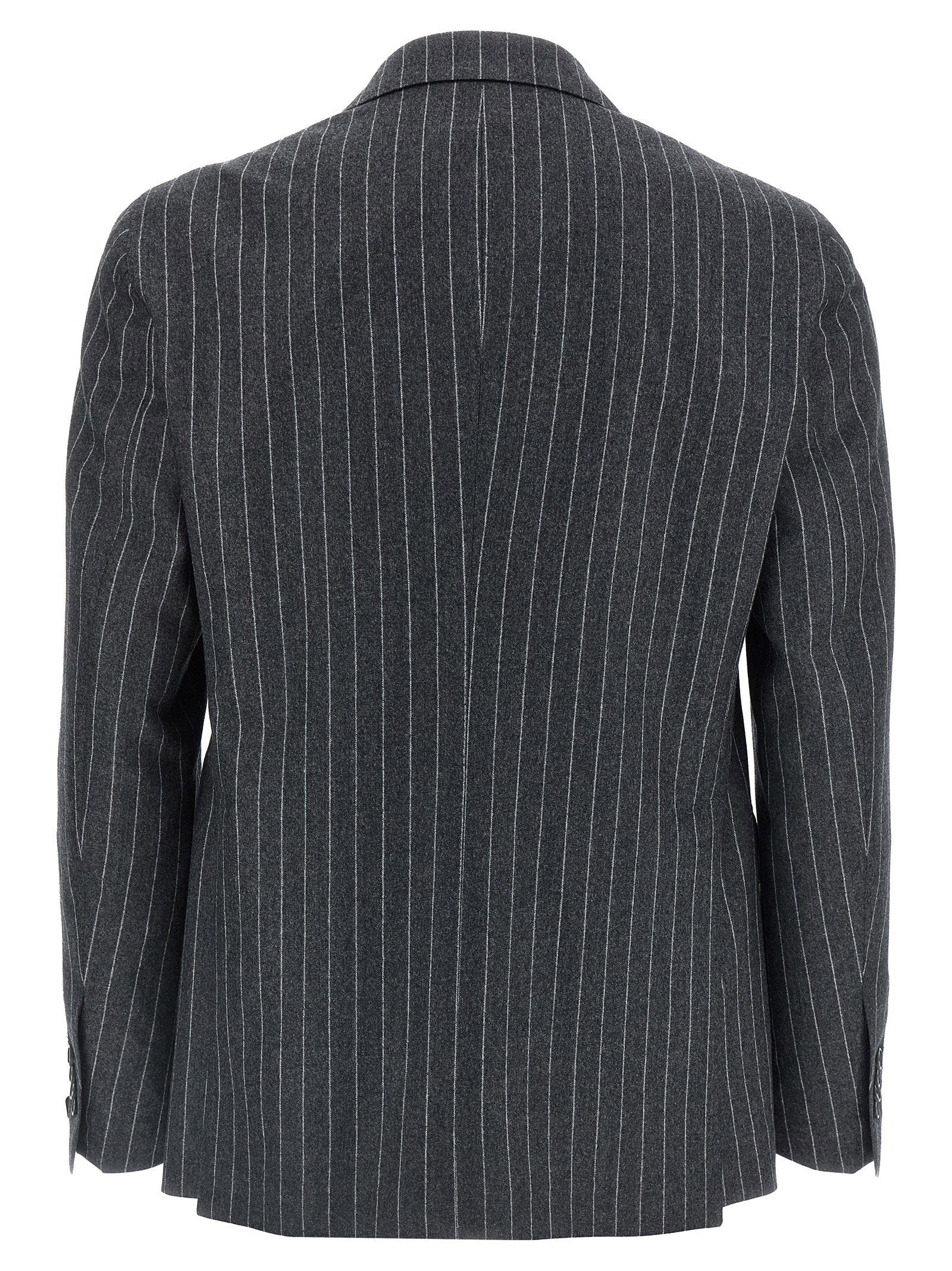 Tagliatore Pinstriped Dress