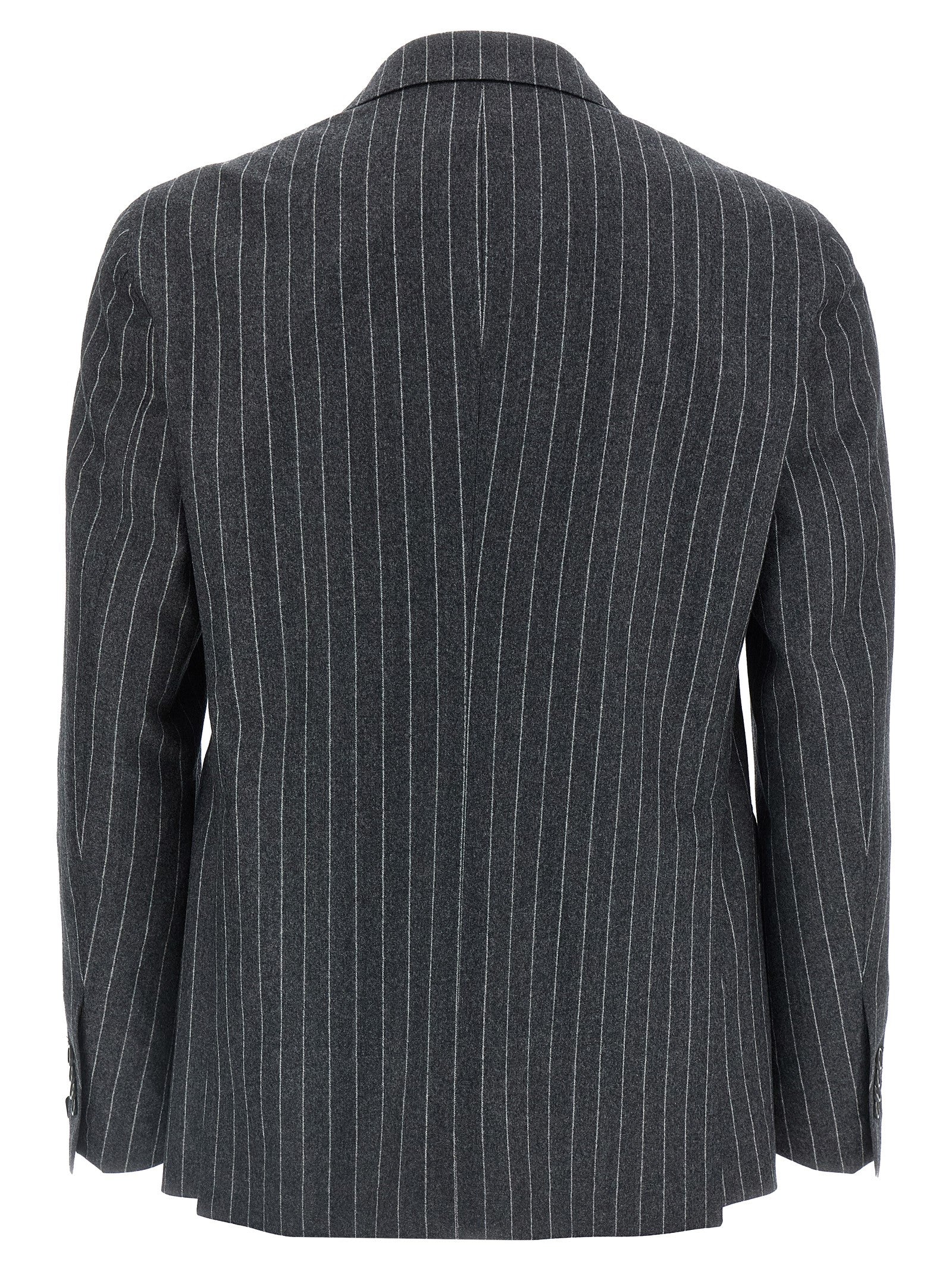 Tagliatore Pinstriped Dress