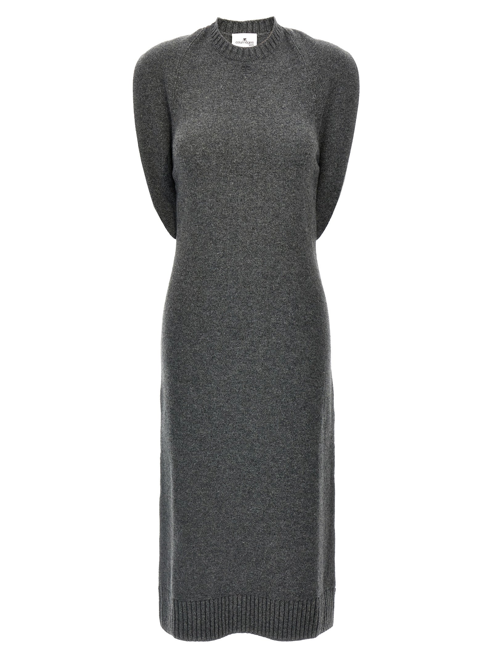 Courreges Over The Shoulder Drapè Dress