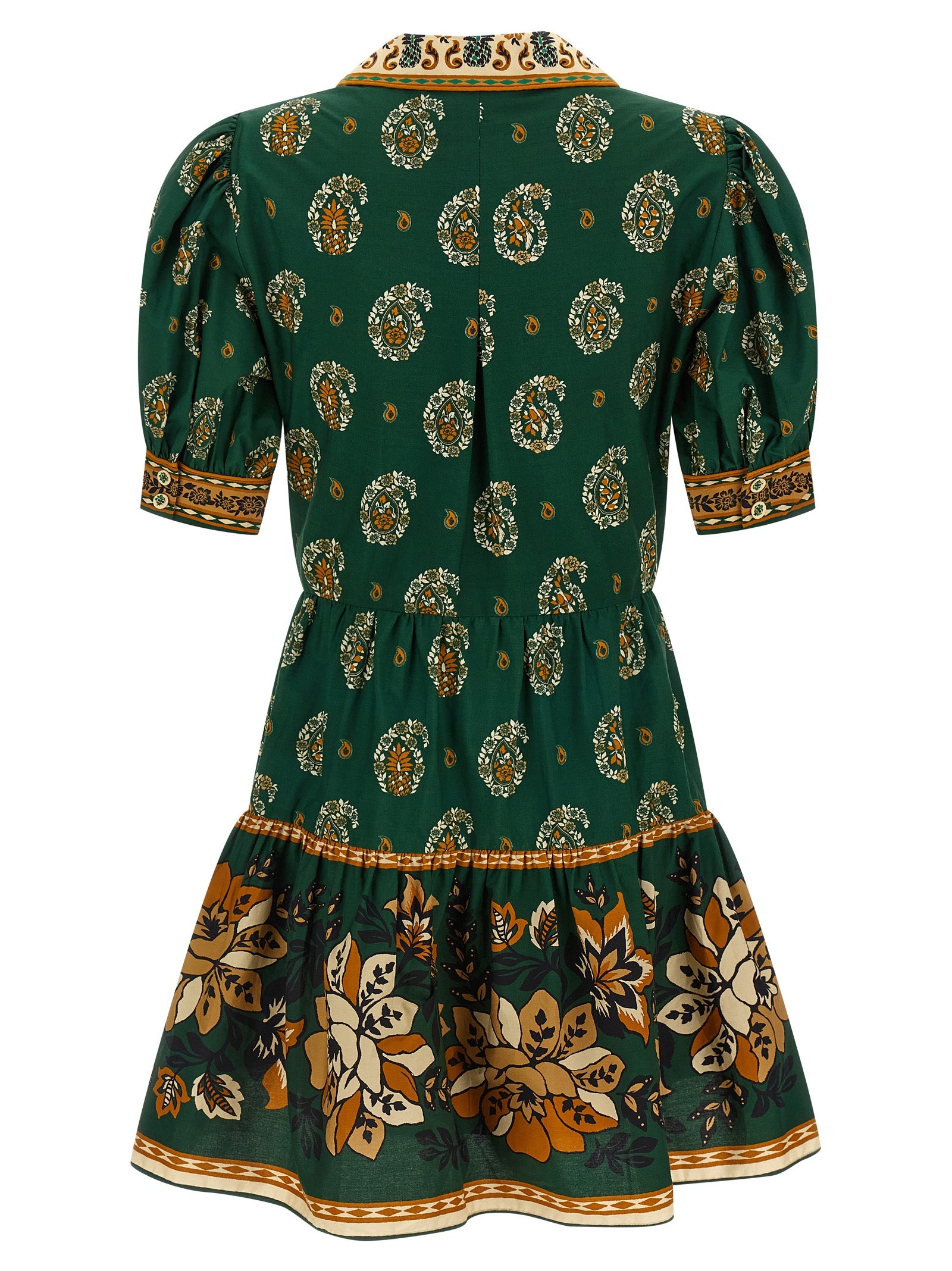 Farm Rio Ayla Green Dress