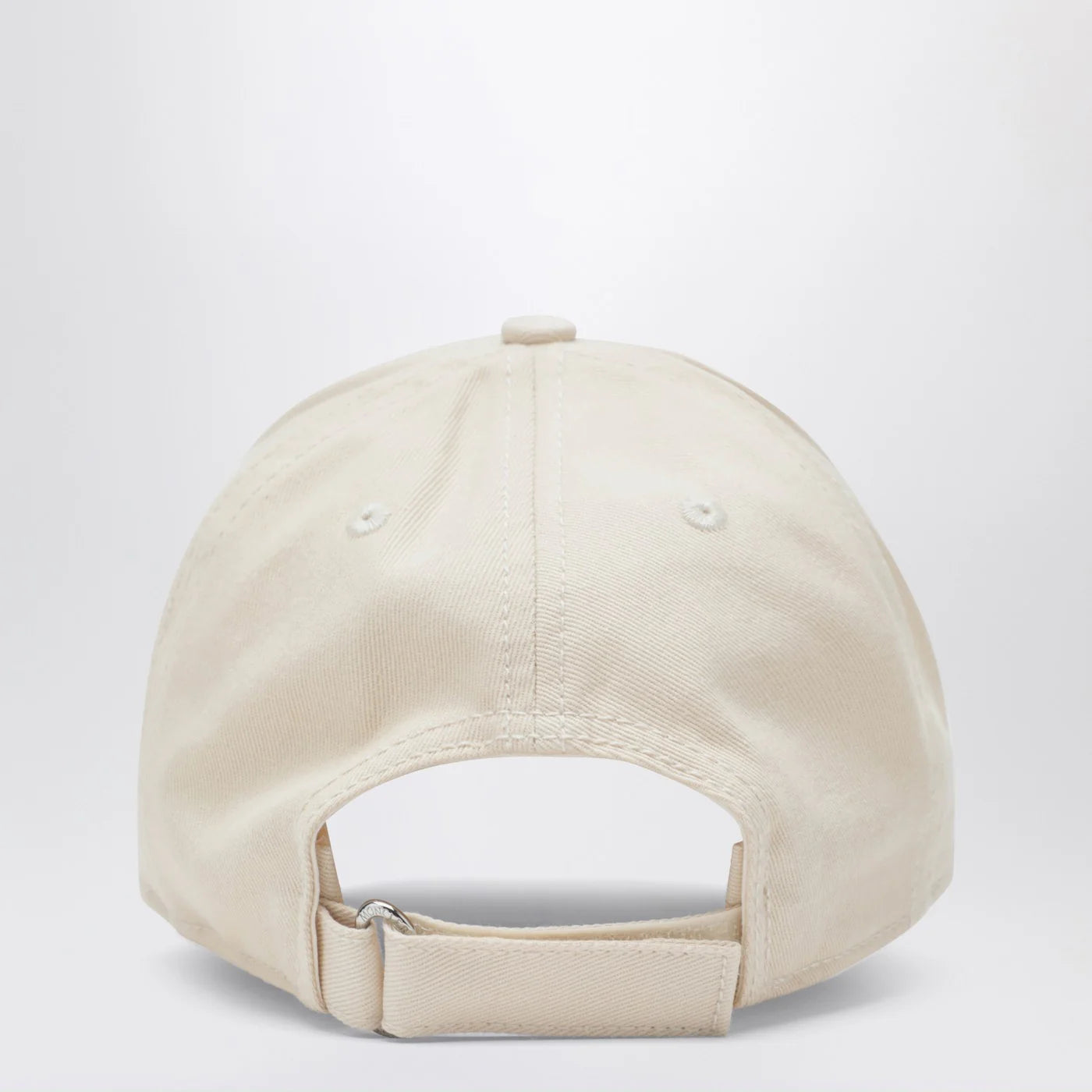 Moncler Beige baseball cap with logo
