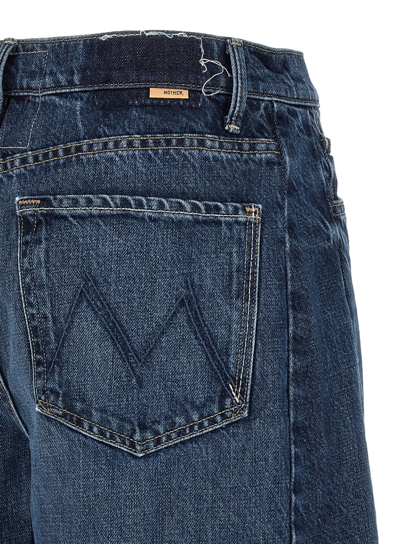 Mother The Half-pipe Bermuda Fray Bermuda Shorts