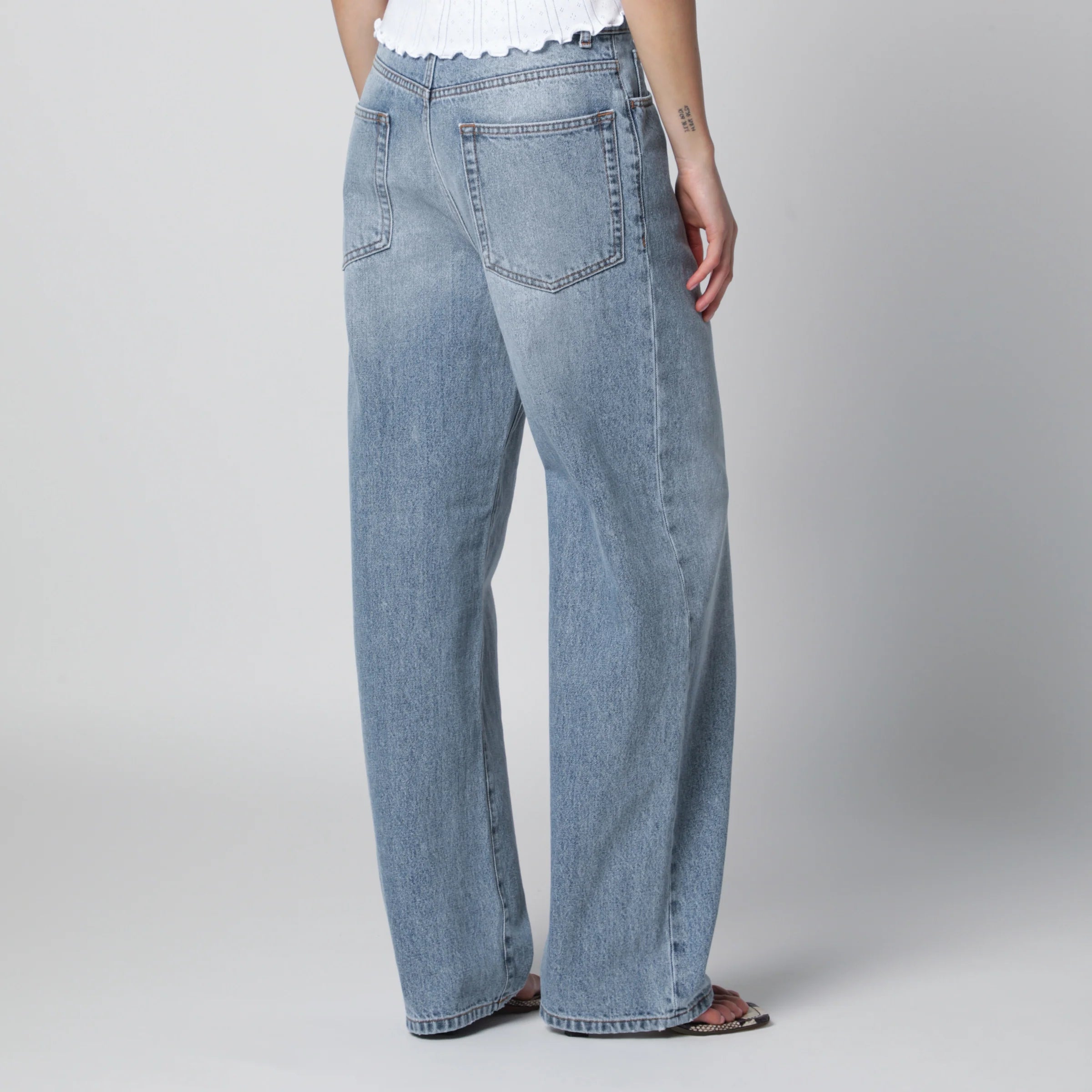 Róhe Classic blue loose-fit jeans