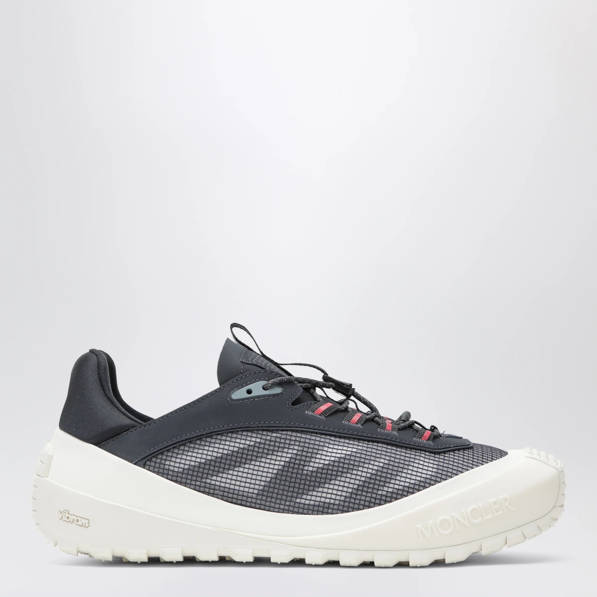 Moncler Trailgrip LP suede and nubuck Sneakers in white