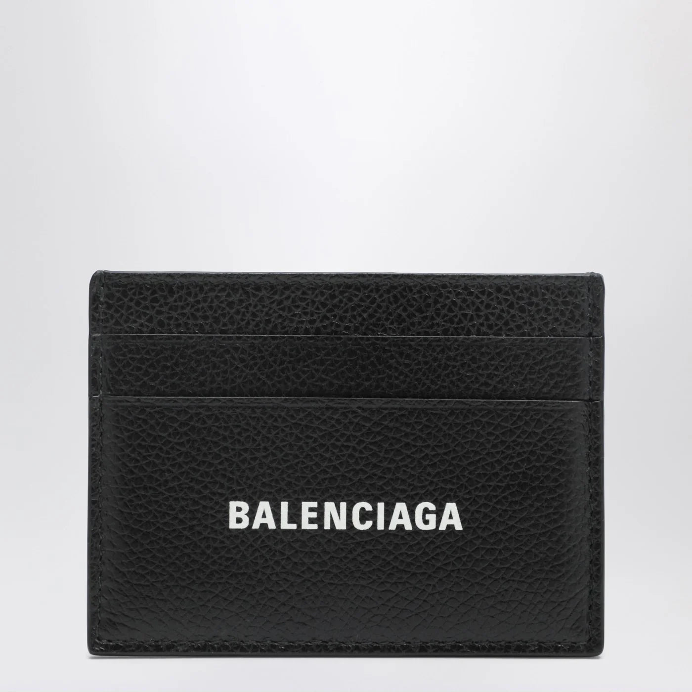 Balenciaga Cash black card holder in grained leather