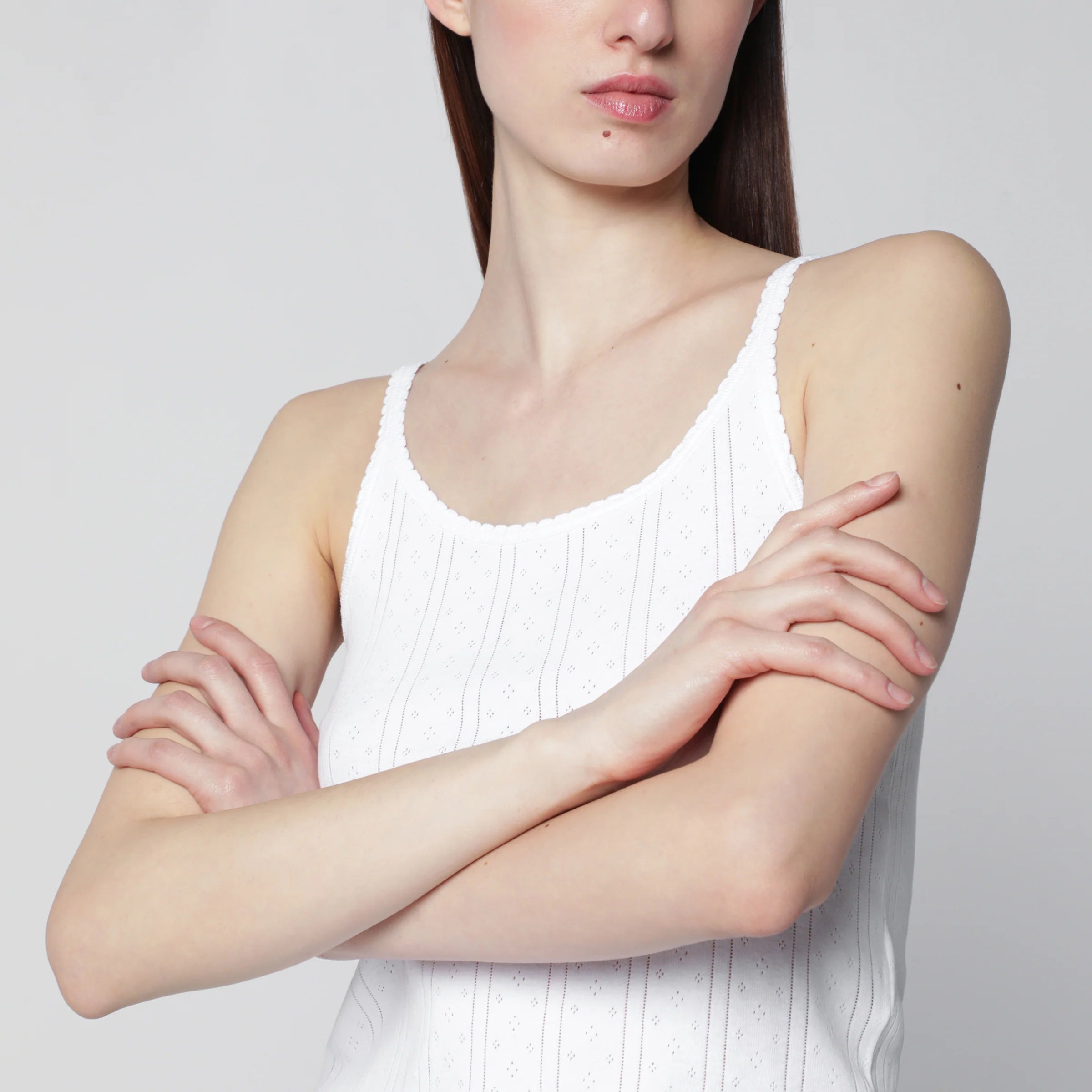 Róhe White organic cotton tank top