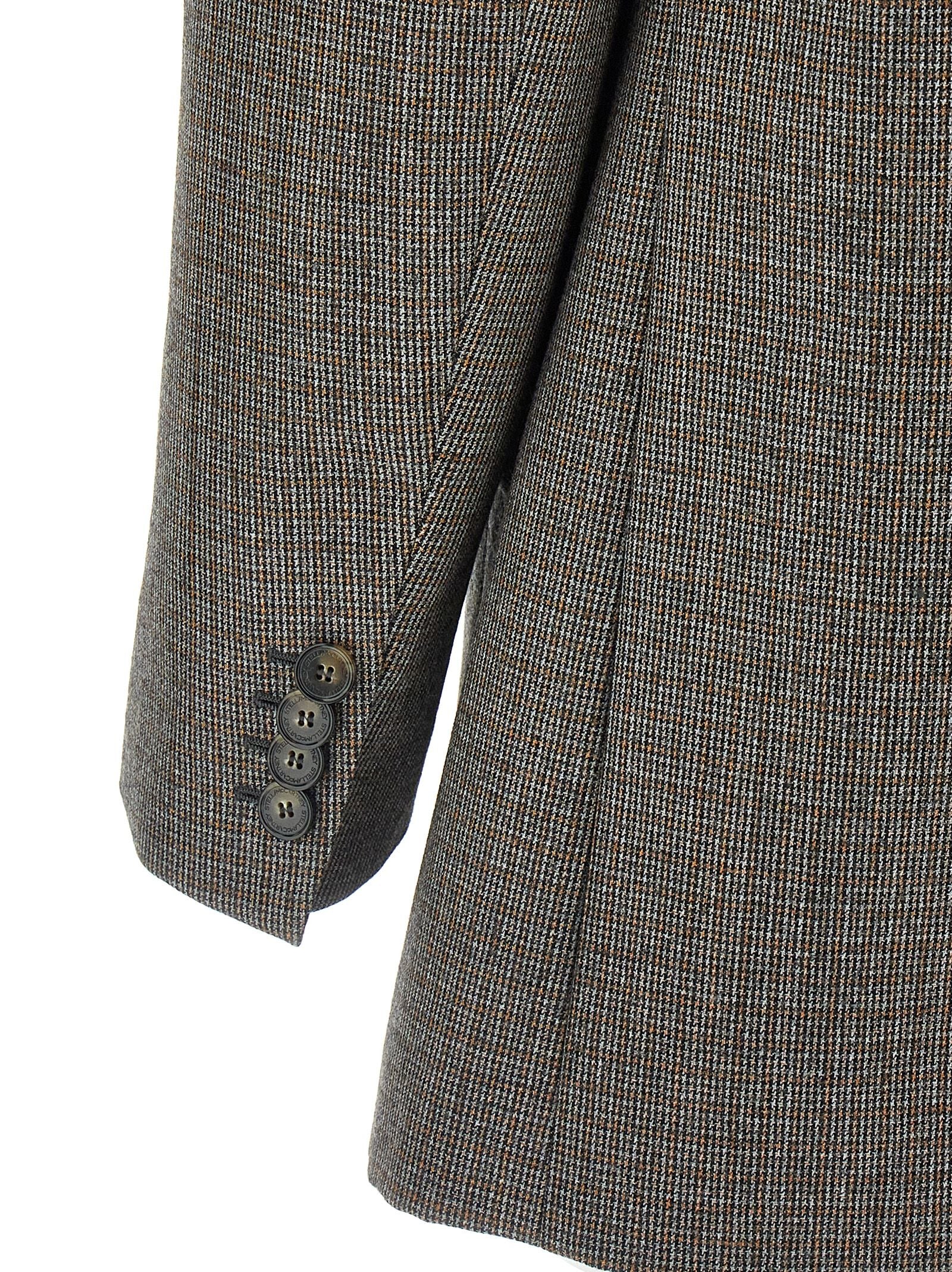 Stella Mccartney Single-breasted Micro Houndstooth Blazer