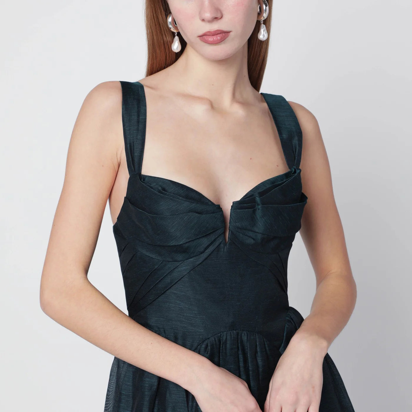 ZIMMERMANN Rebellion draped midi dress