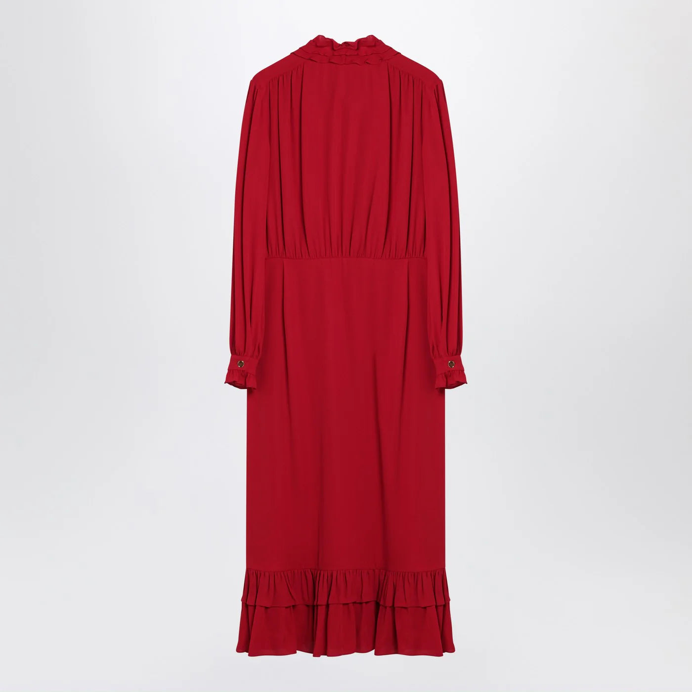 Valentino Red dress with ruffled bow