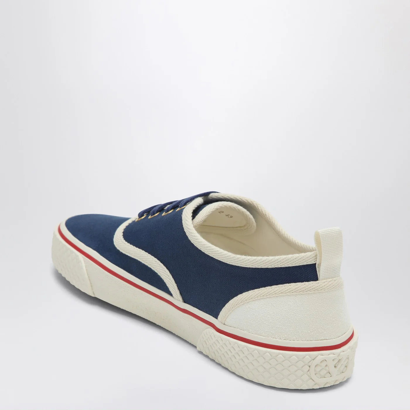 Valentino Garavani Sneakers Nojoke in blue and white canvas