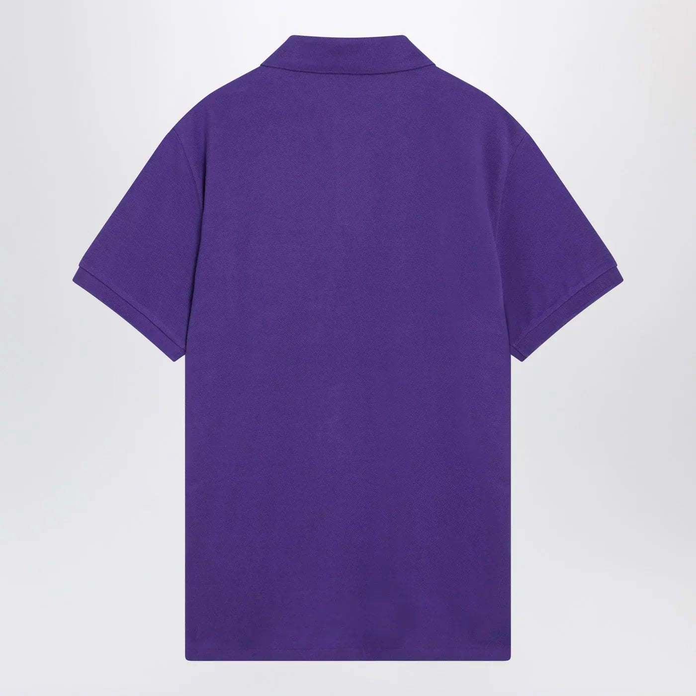 Polo Ralph Lauren Purple cotton Custom Slim-Fit polo shirt