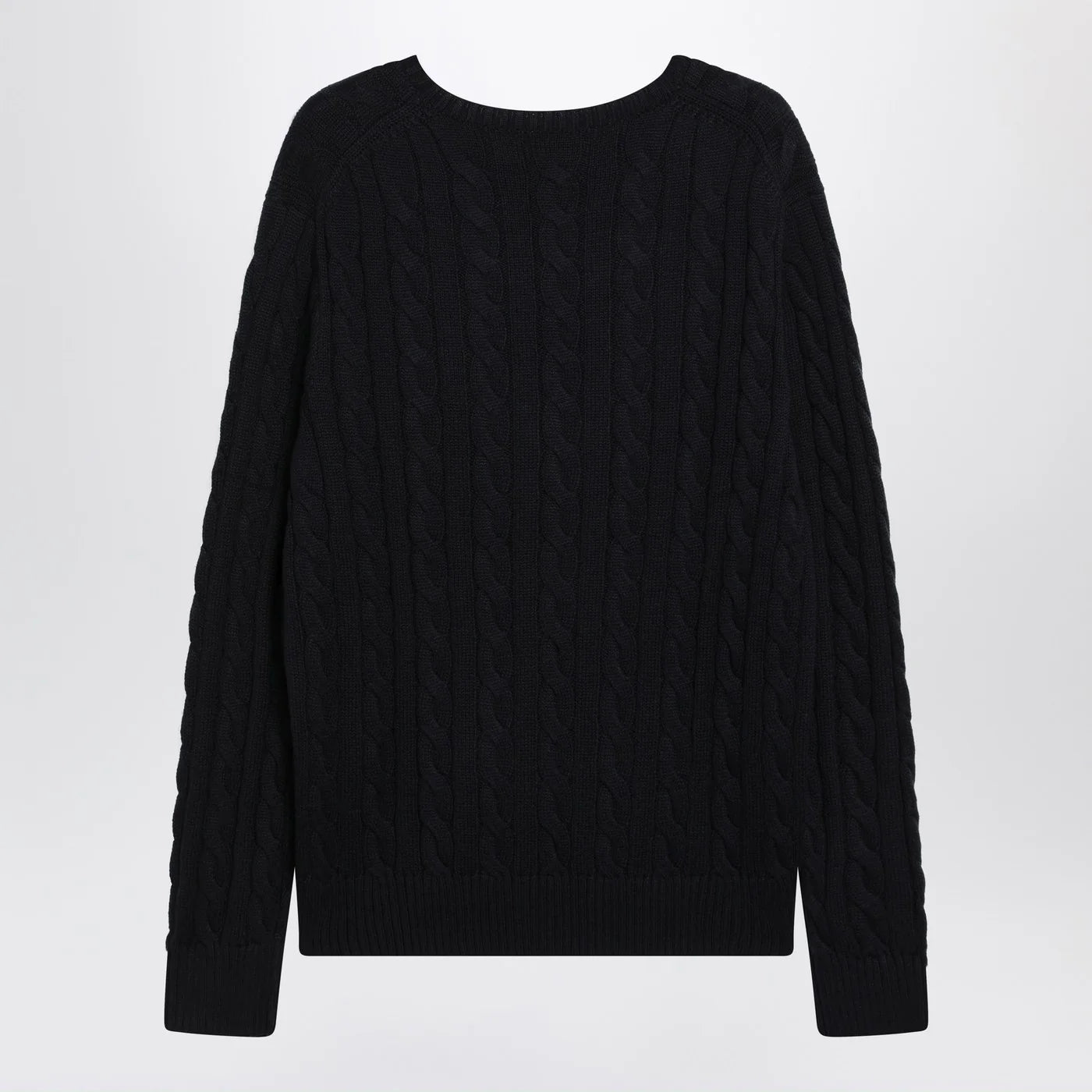 Polo Ralph Lauren Navy blue cable-knit cotton sweater