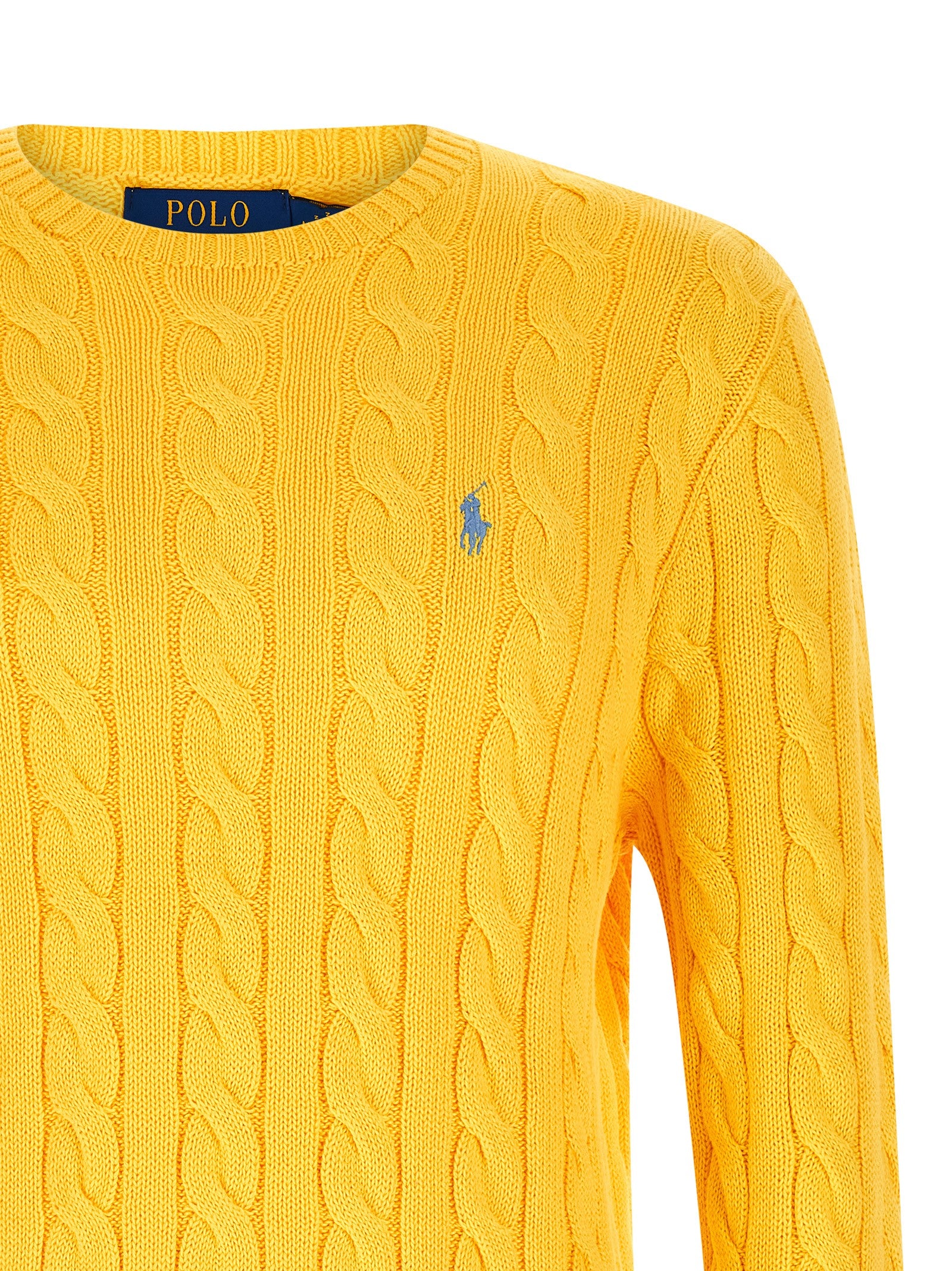 Polo Ralph Lauren Cotton Braided Sweater