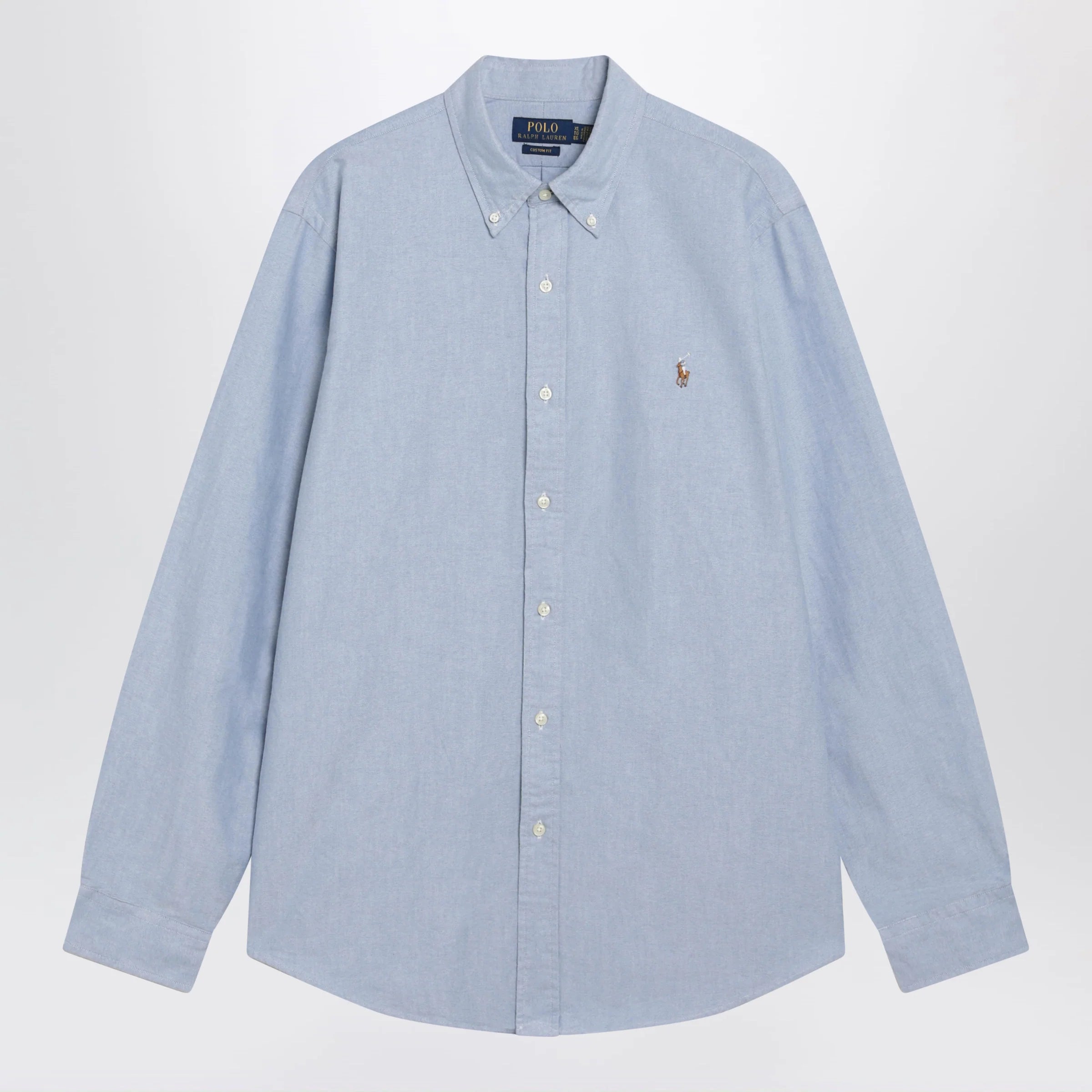Polo Ralph Lauren Light blue Oxford shirt Custom-fit