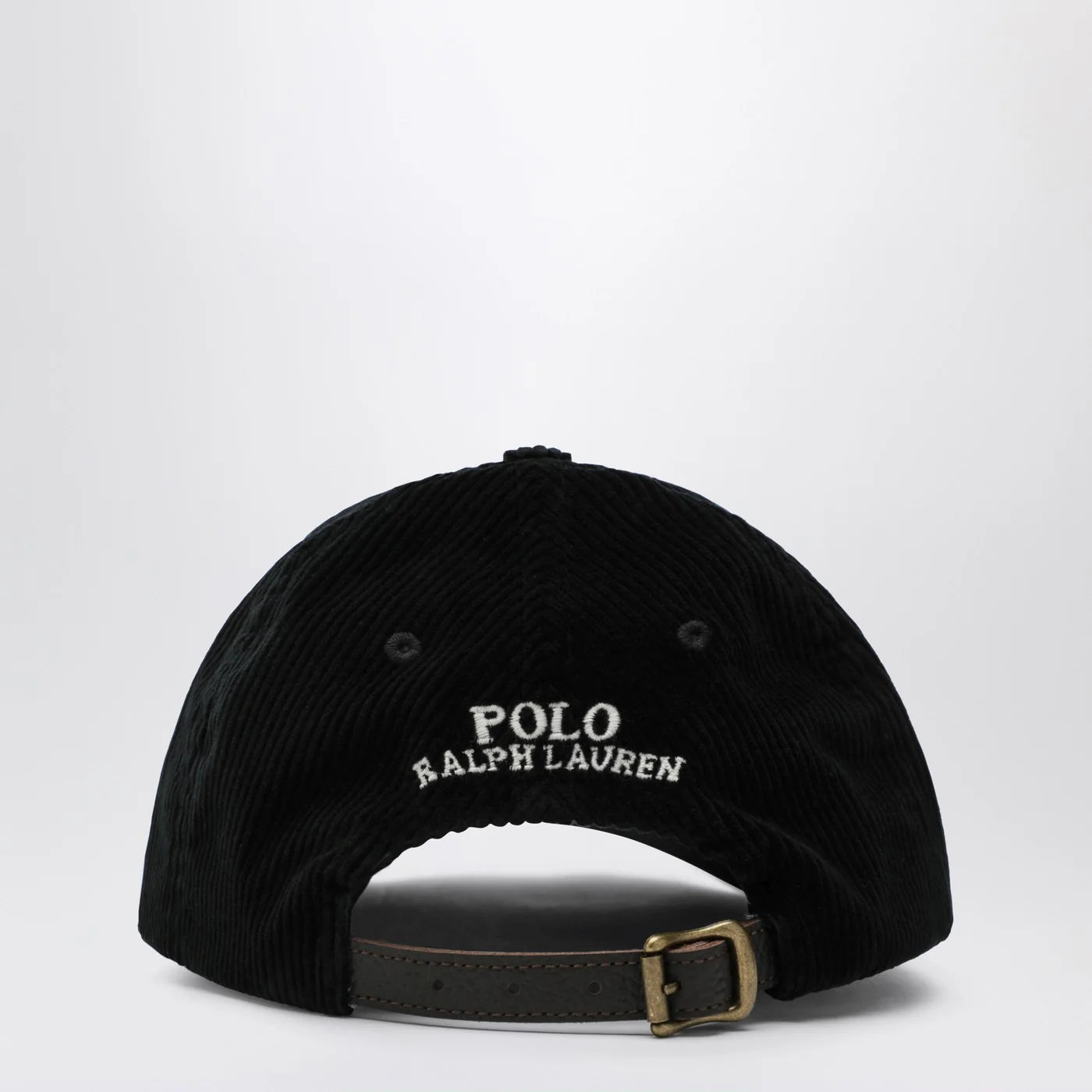 Polo Ralph Lauren Black corduroy baseball cap