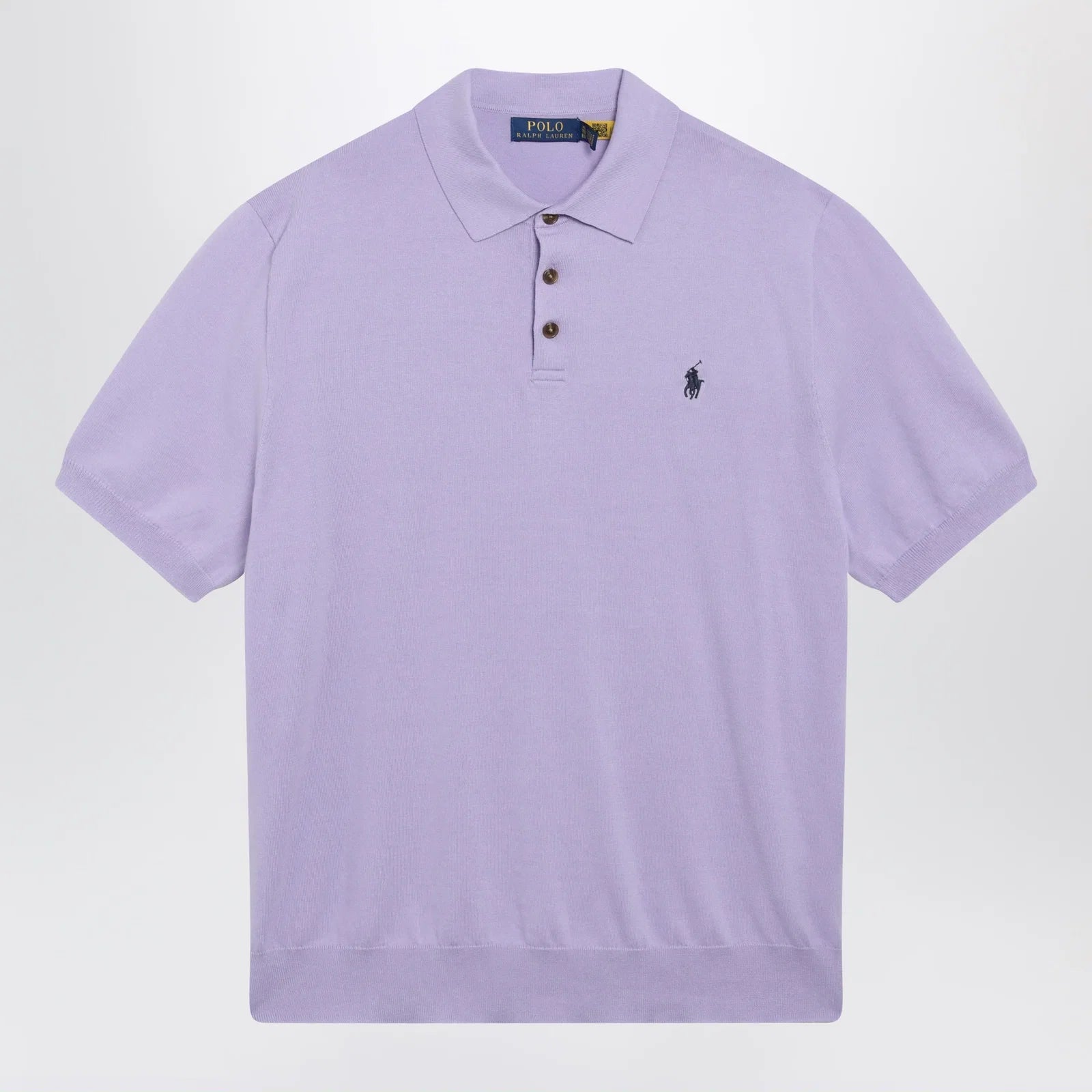 Polo Ralph Lauren Lilac cotton polo shirt