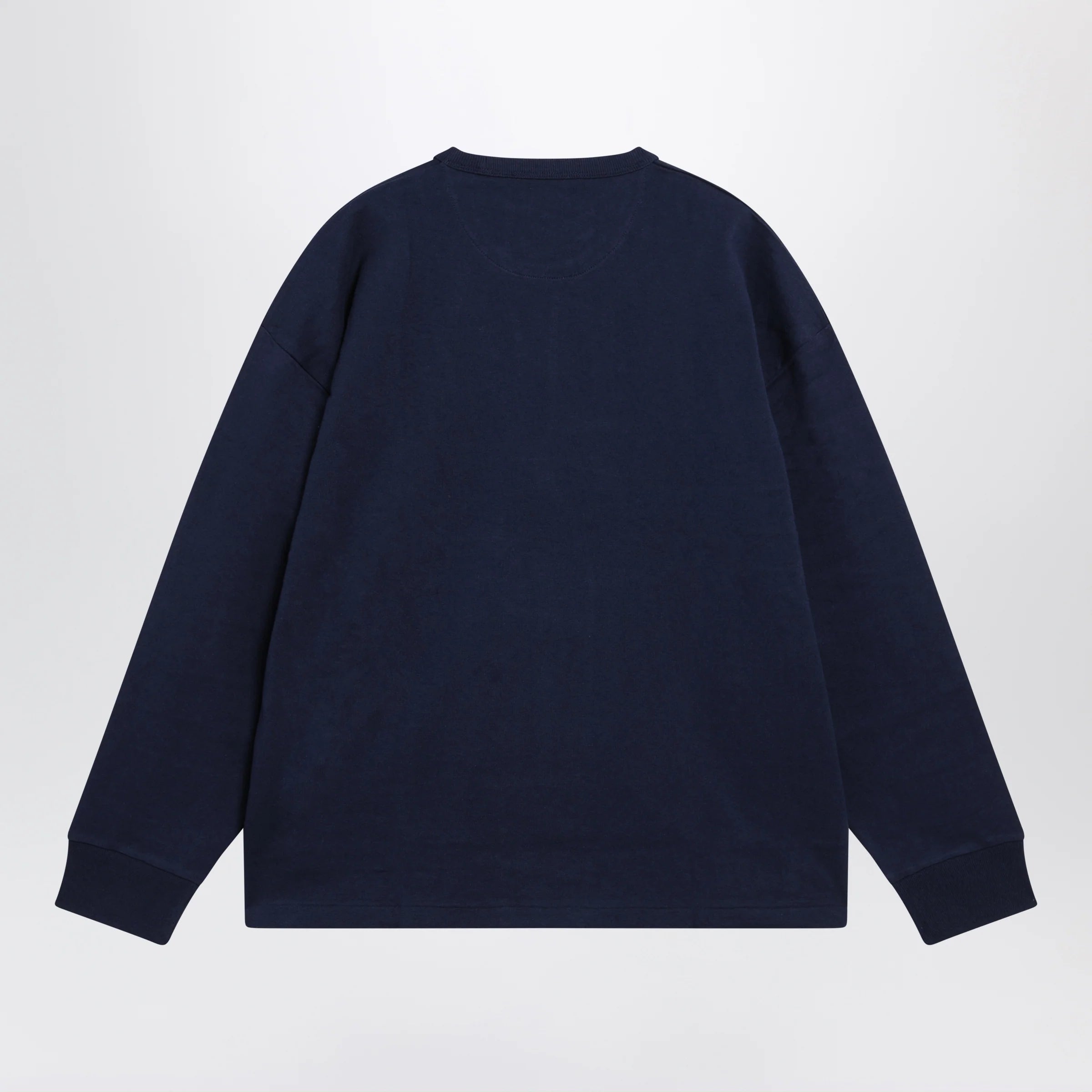 Polo Ralph Lauren Navy cotton Relaxed-Fit crewneck sweatshirt