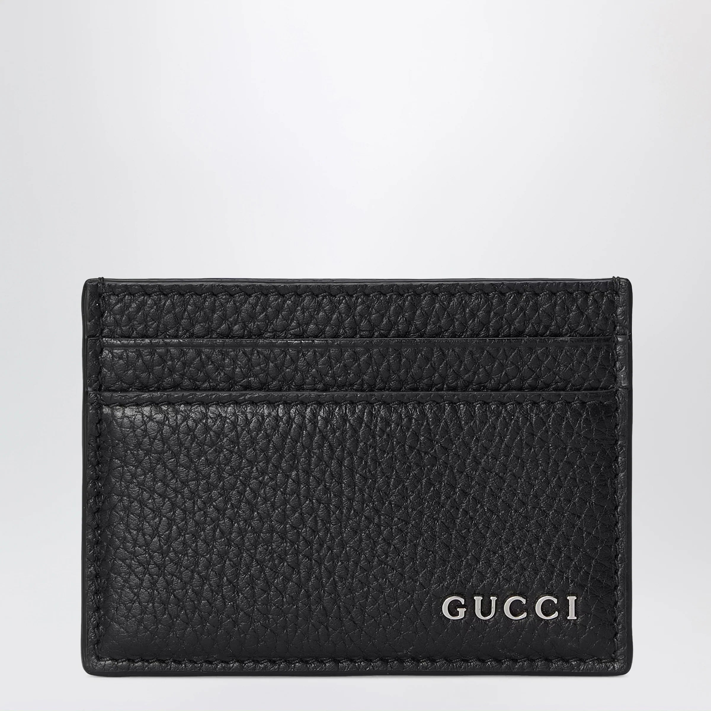 GUCCI Black cardholder with logo