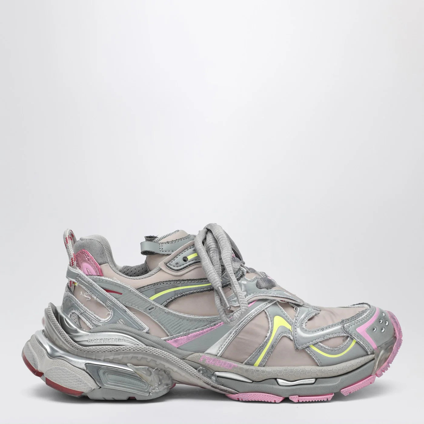 Balenciaga Runner 2.0 grey/yellow/pink Sneakers