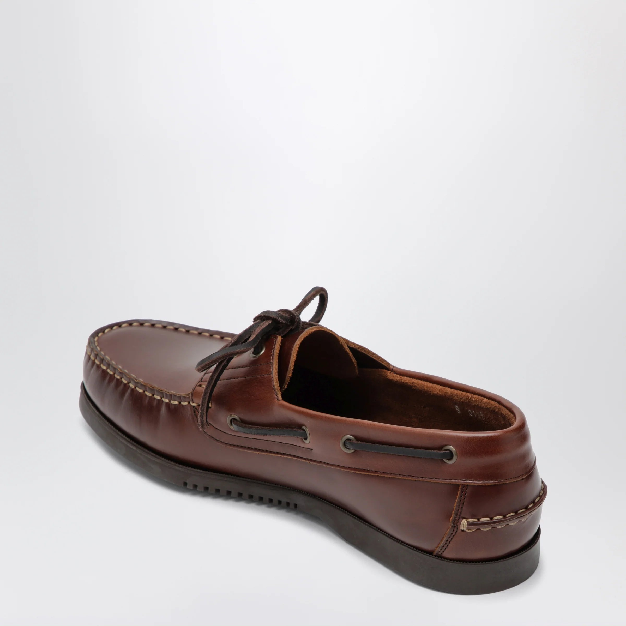 Paraboot Brown Barth loafers in leather