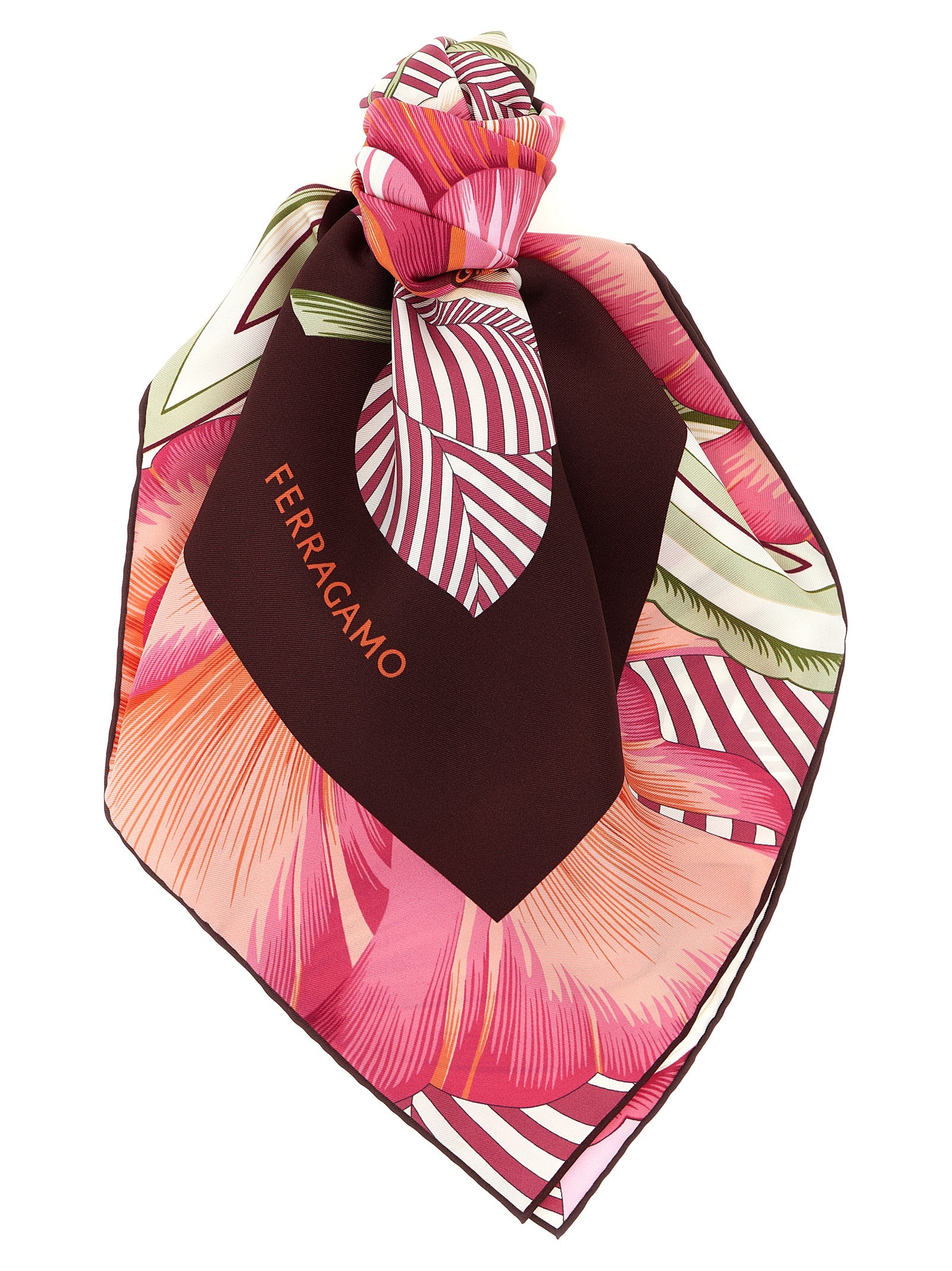 Ferragamo Brezza Print Scarf