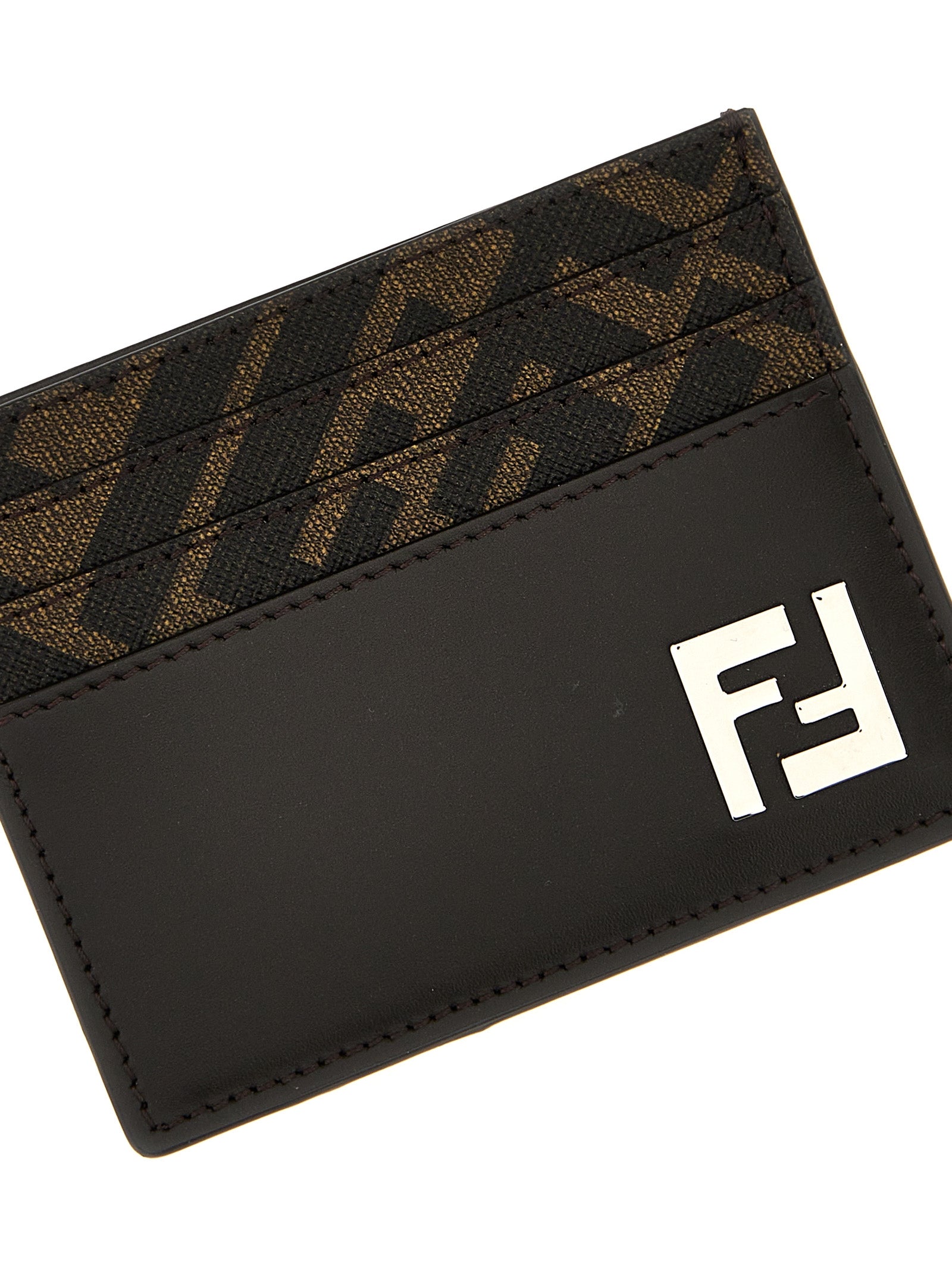 Fendi Squared Ff Card Holder