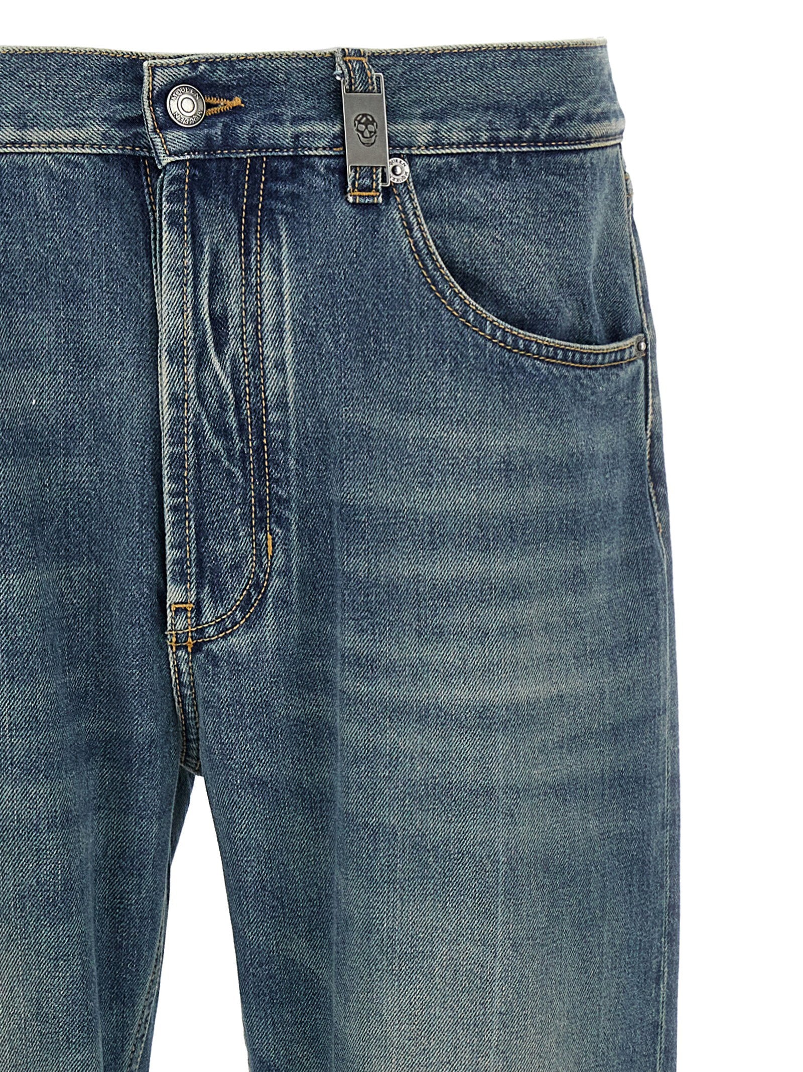 Alexander McQueen Skull Jeans