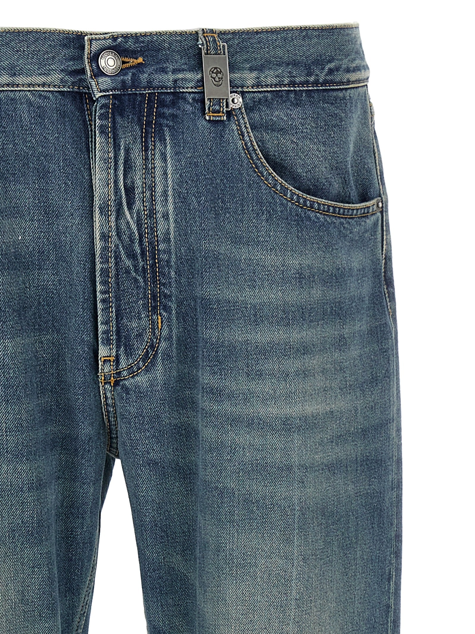 Alexander McQueen Skull Jeans