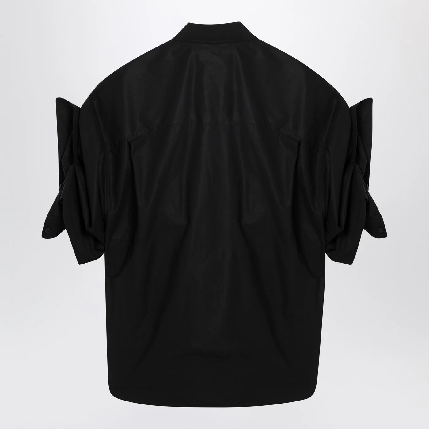 Balenciaga Black shirt with turn-up sleeves