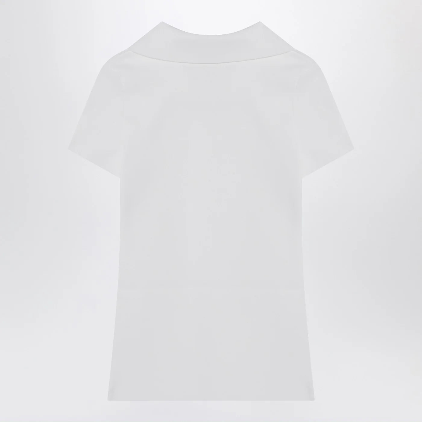 Balenciaga White short-sleeve Nano BB tank top