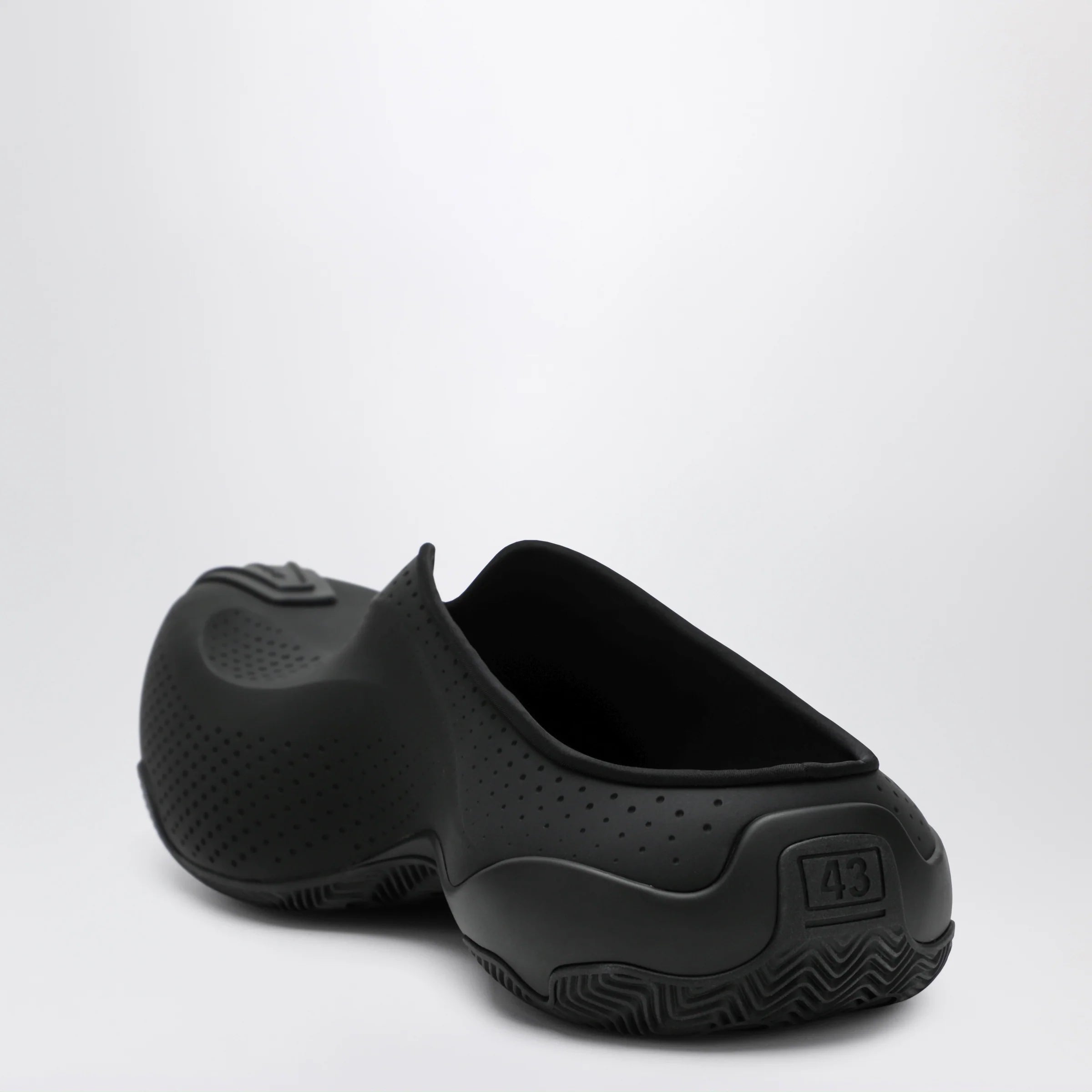 Balenciaga Basketball Mule matte black sneakers