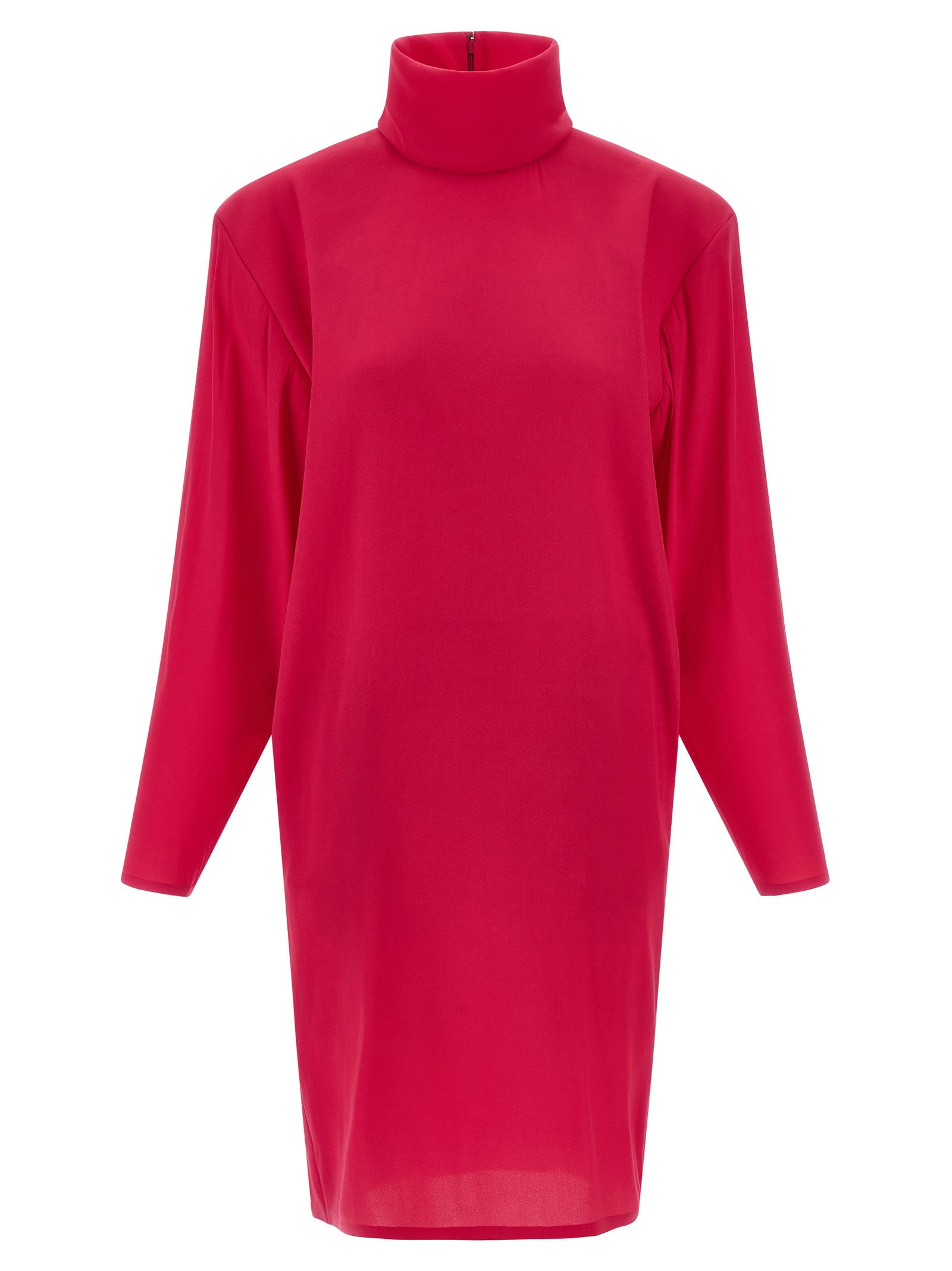 Saint Laurent Structured Shoulder Dress