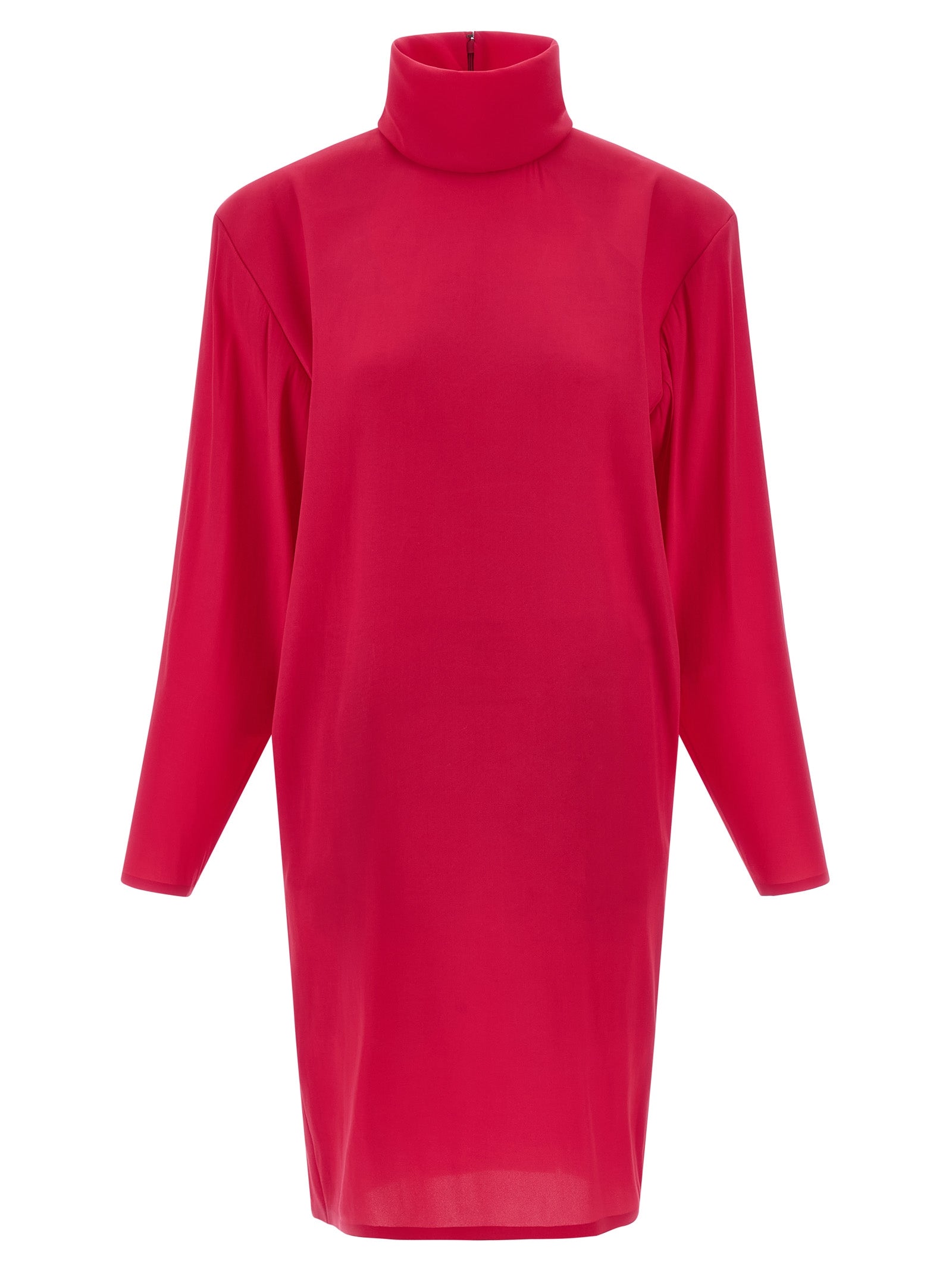 Saint Laurent Structured Shoulder Dress