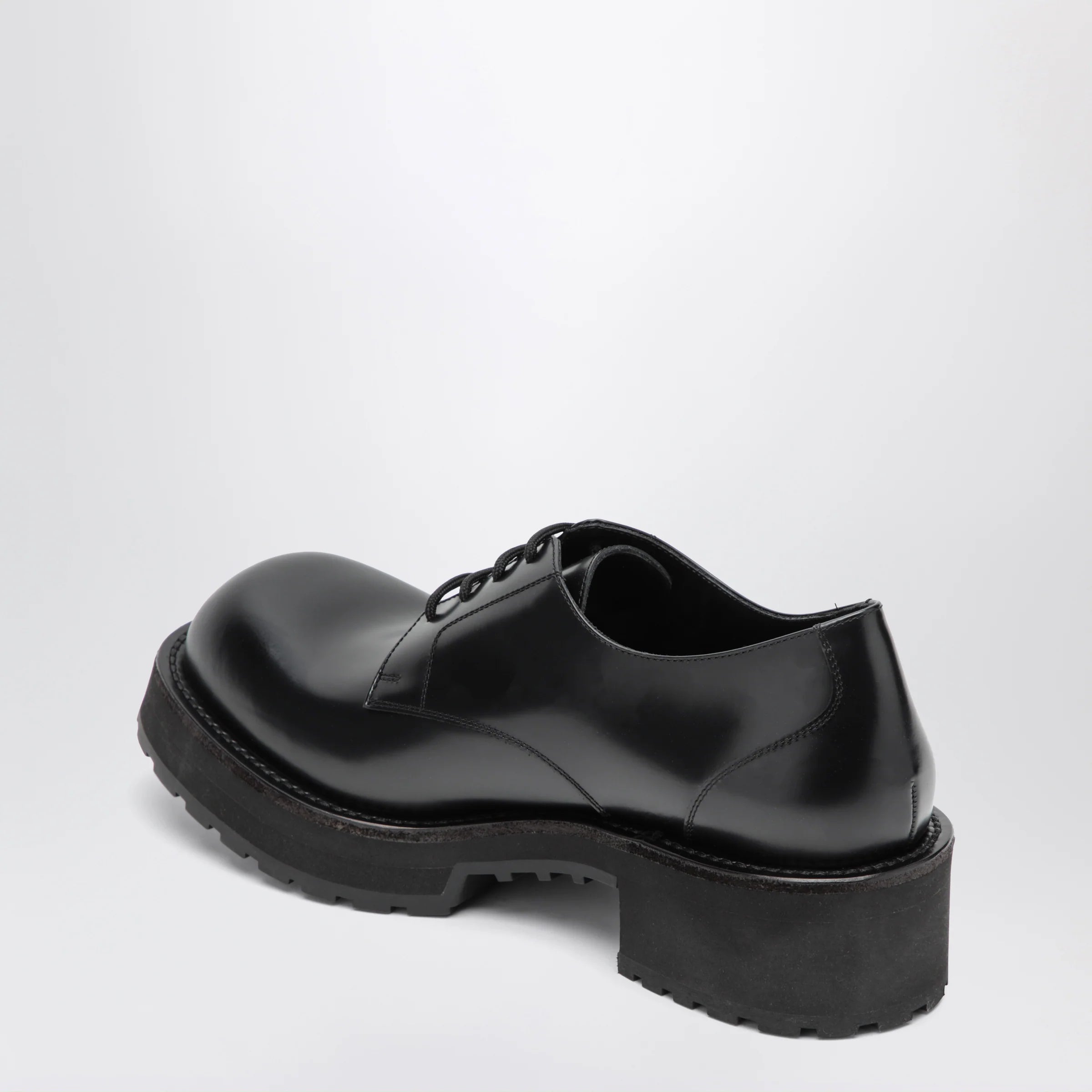Balenciaga Denom derby shoes in calfskin leather