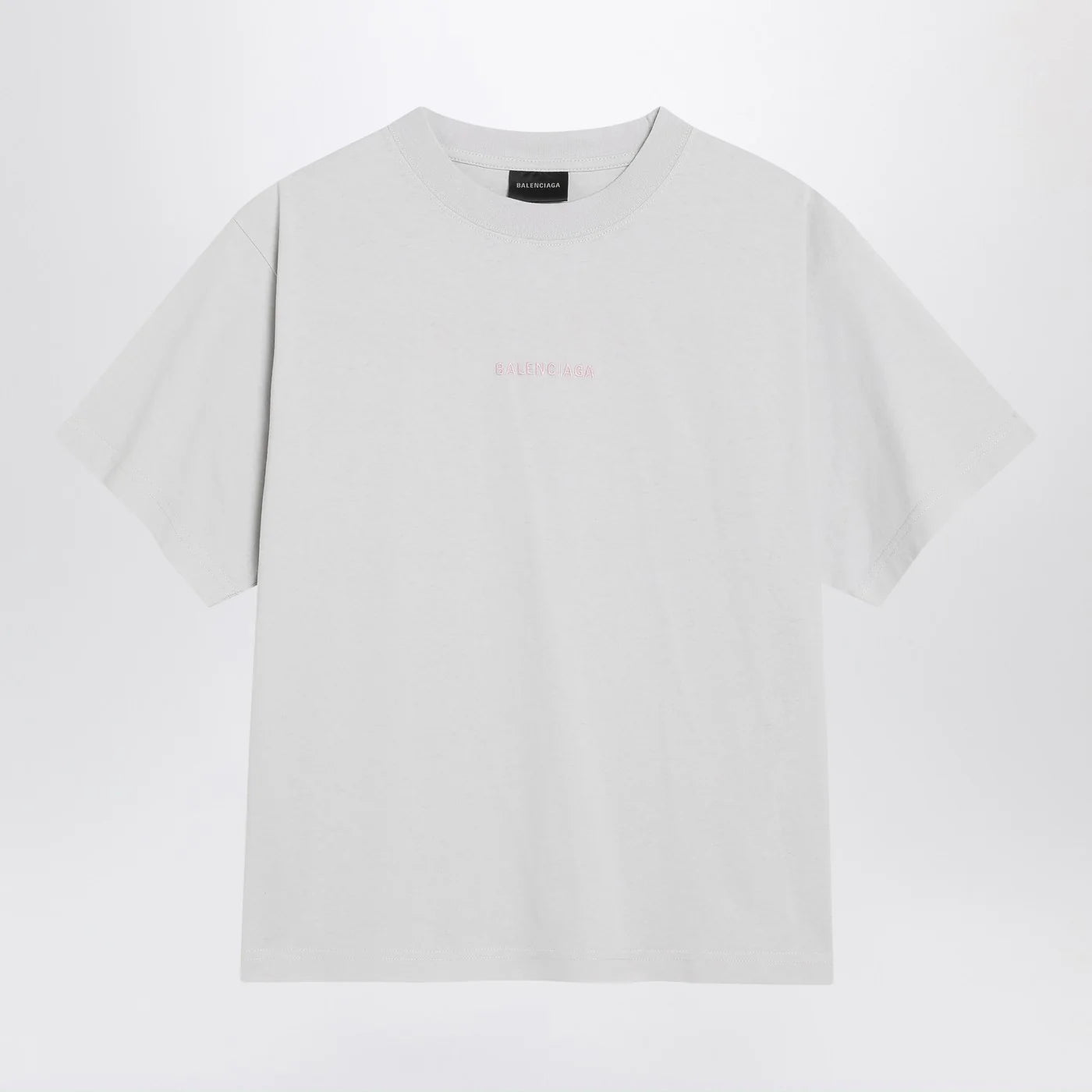 White Balenciaga Back Medium Fit T-shirt