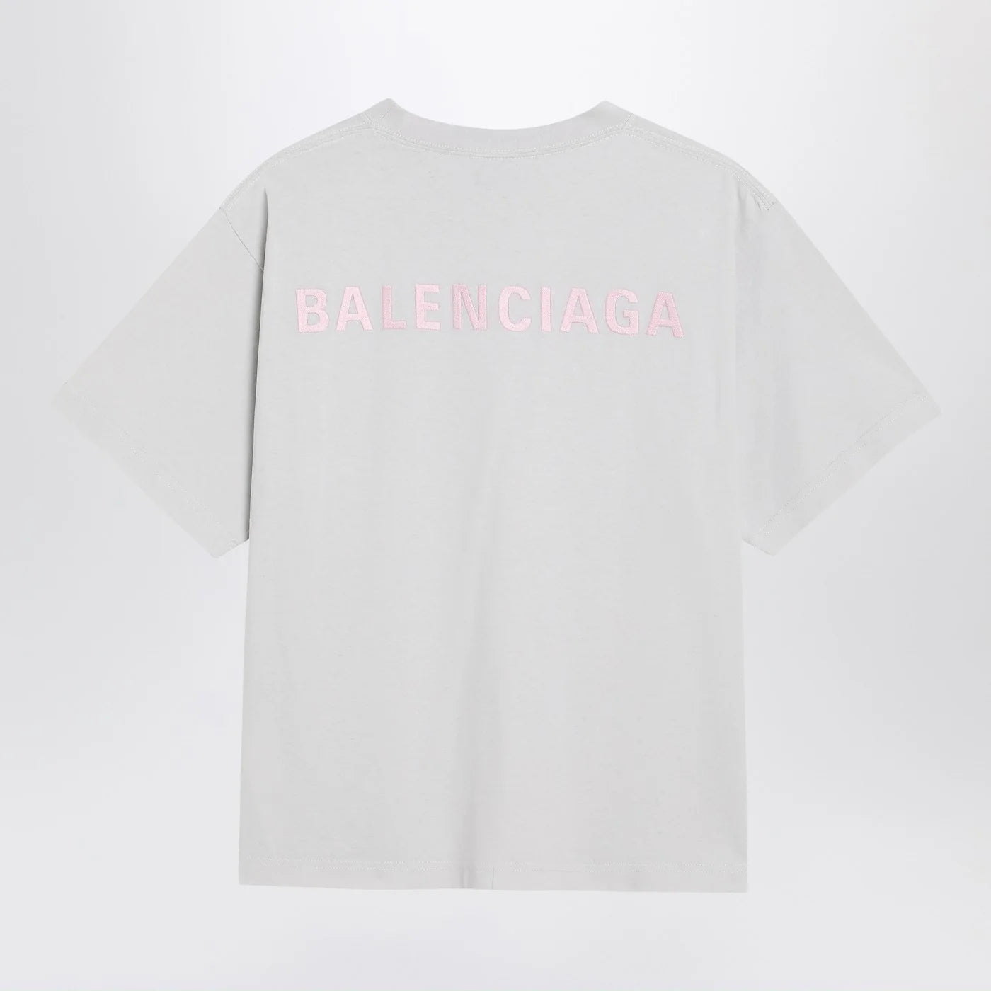 White Balenciaga Back Medium Fit T-shirt